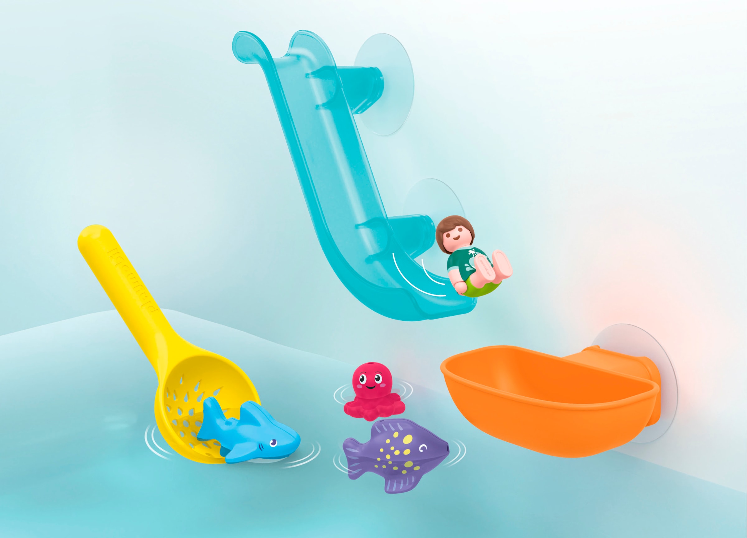 Playmobil® Jeu de construction »Fangspass mit Meerestierchen (71689), JUNIOR« fabriqué en Europe