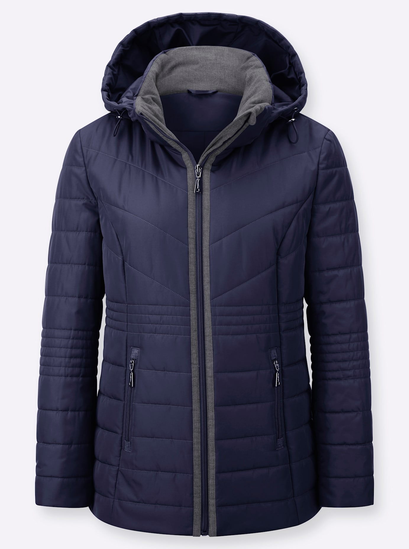 Casual Looks Steppjacke, mit Kapuze