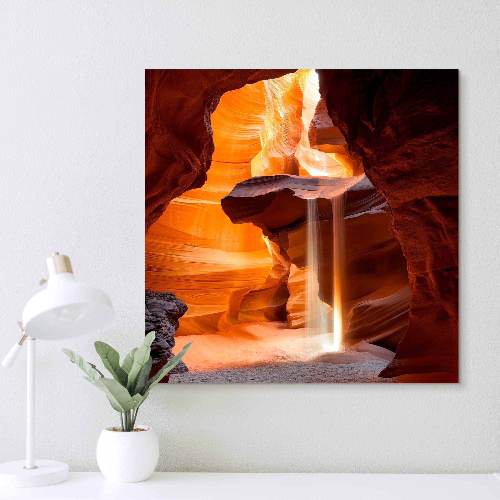 GOODproduct Wandbild »Zahn der Zeit« Felsen 1 Stk. tlg. in verschiedenen Grössen