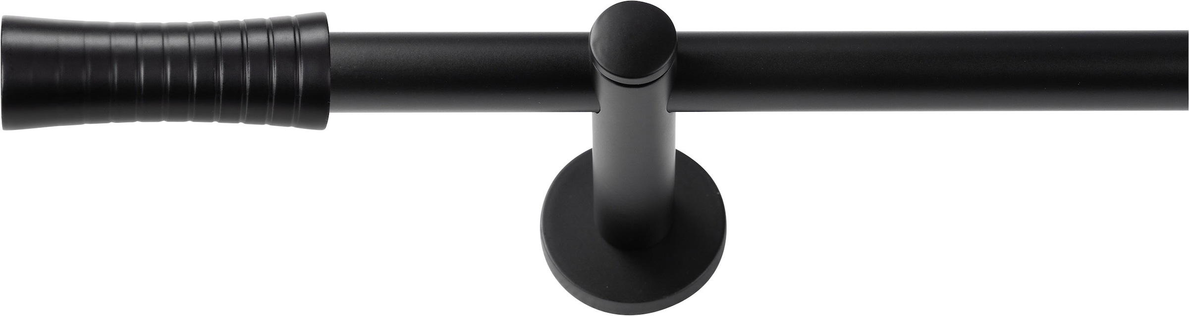 SN DECO GROUP Gardinenstange »Gardinenstange Nancy Ø 19 mm, 1-läufig, Fixmass, verschraubt« Ø 19 mm Fixmass;kürzbar