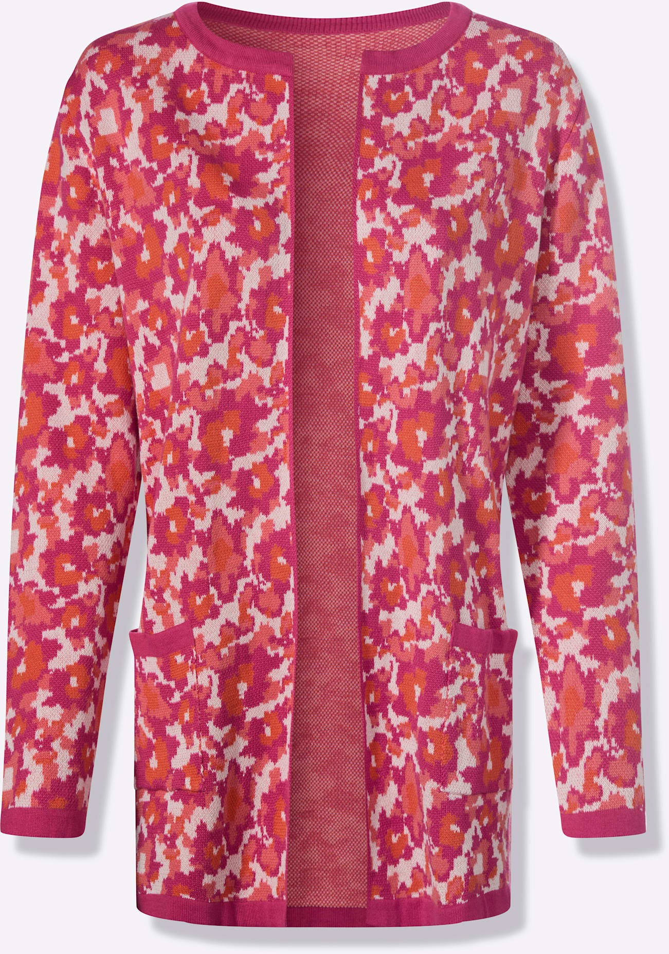 Inspirationen Jacquardstrickjacke