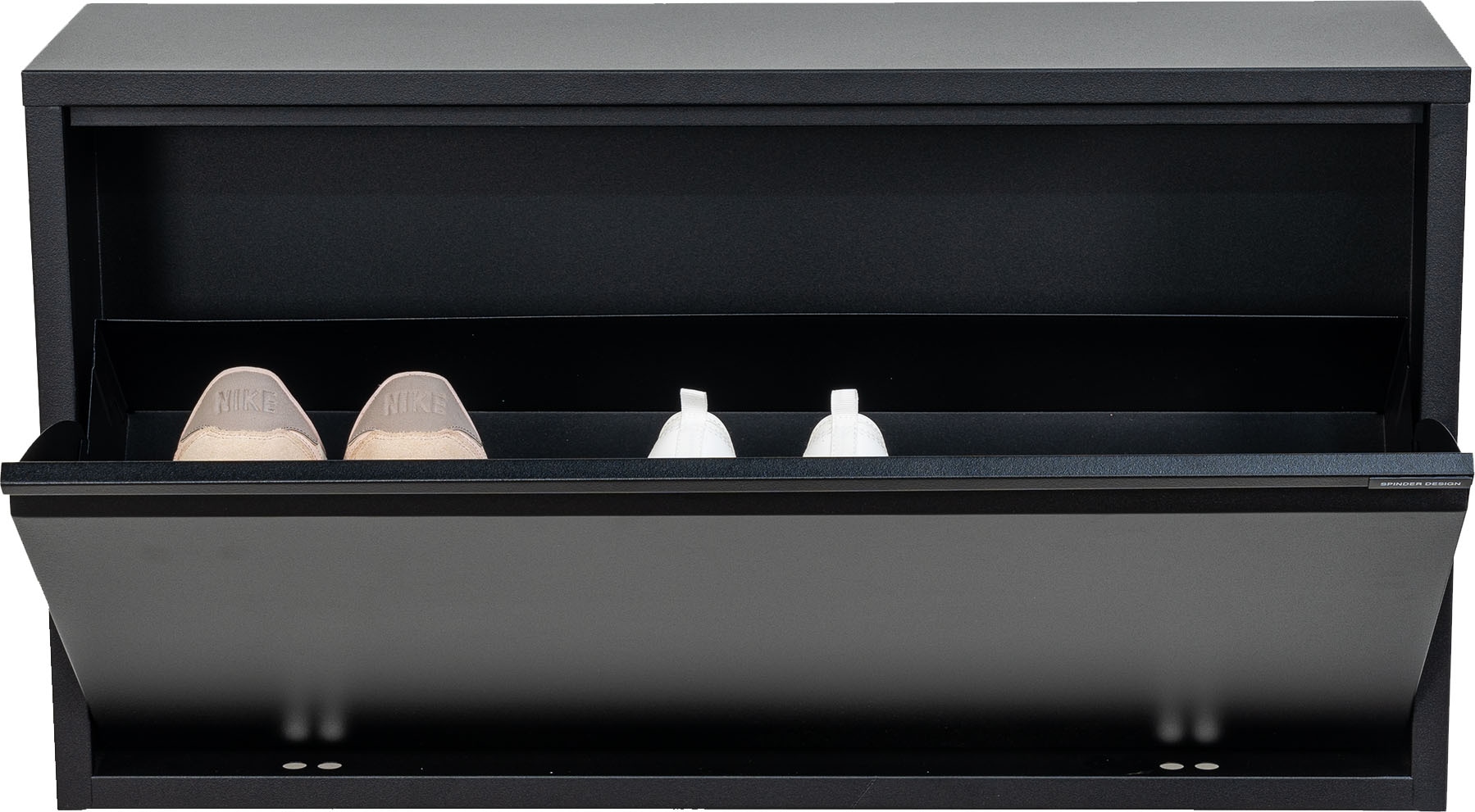 Spinder Design Armoire à chaussures »Billi Schuhklapper« armoire à chaussures en acier avec double compartiment