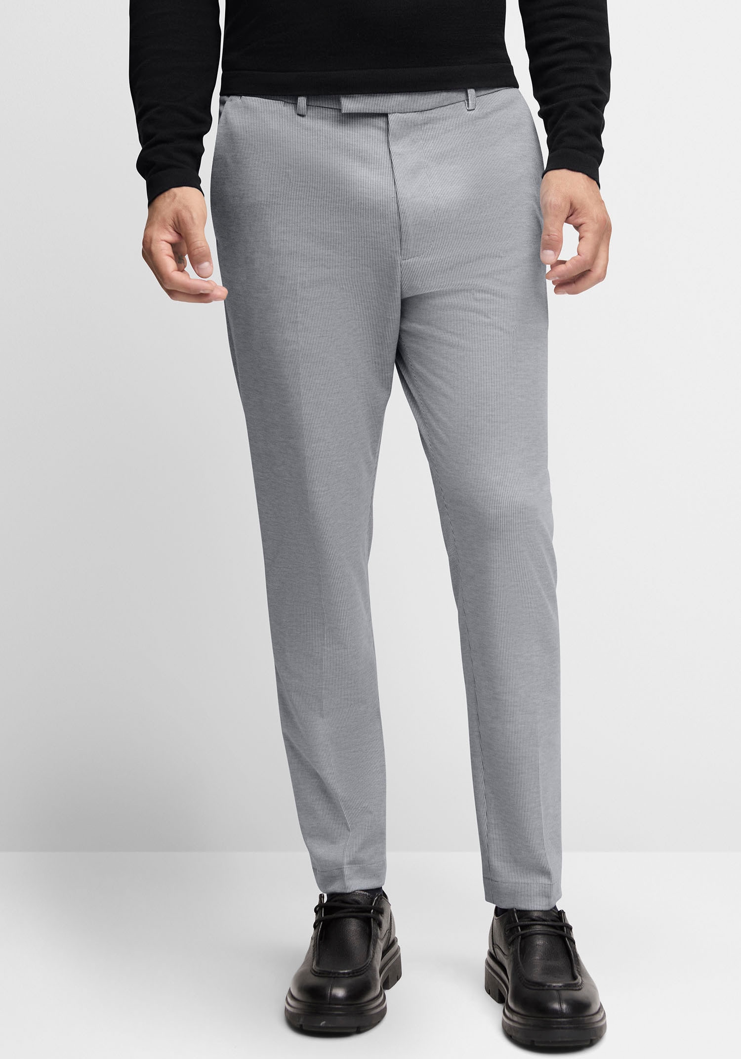 Image of Cinque Anzughose "CIBEPPE" strukturierte Optik, Tapered-Fit