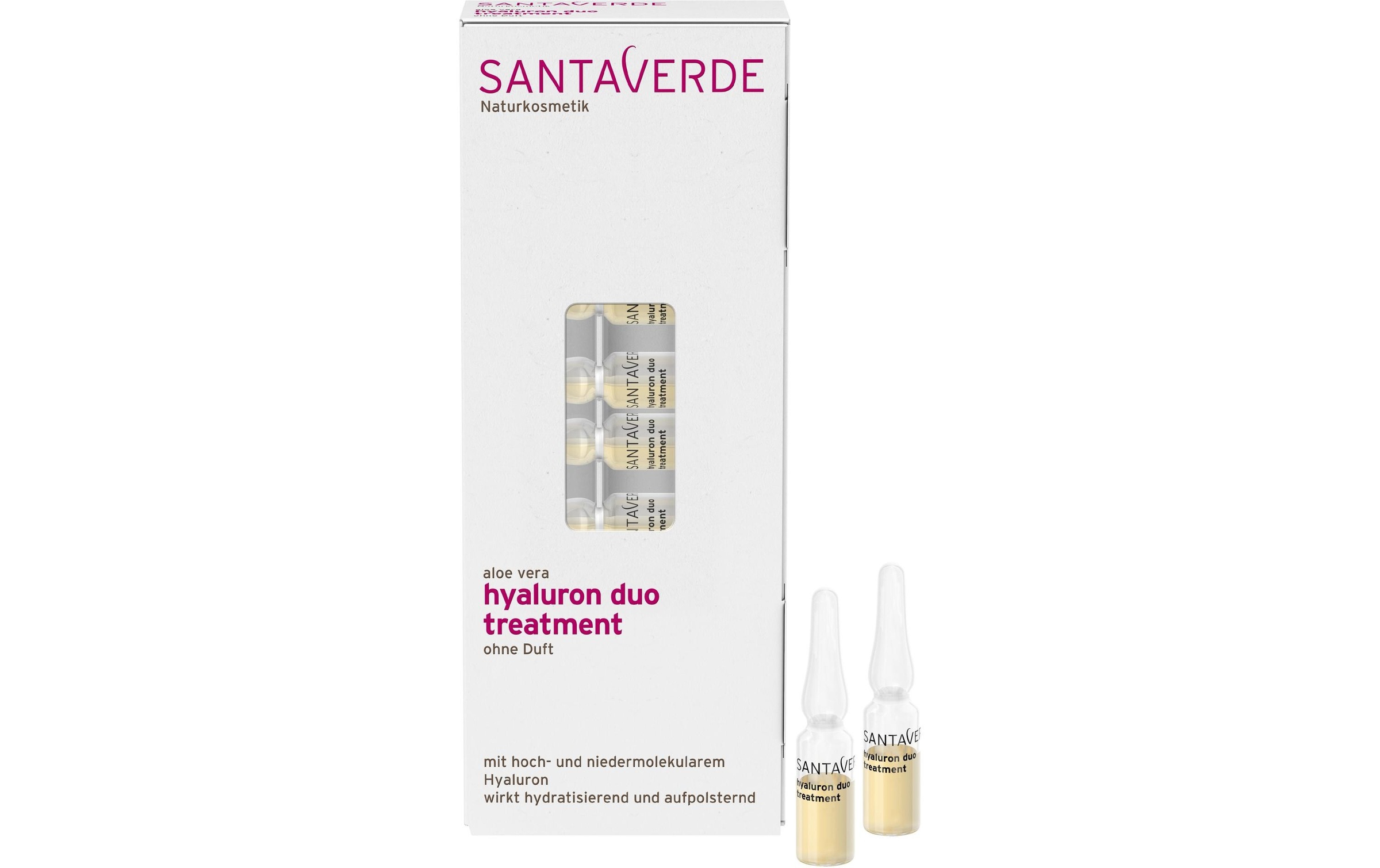   Sérum pour le visage »SantaVerde hyaluron duo treatment ohne Duft 10 ml«