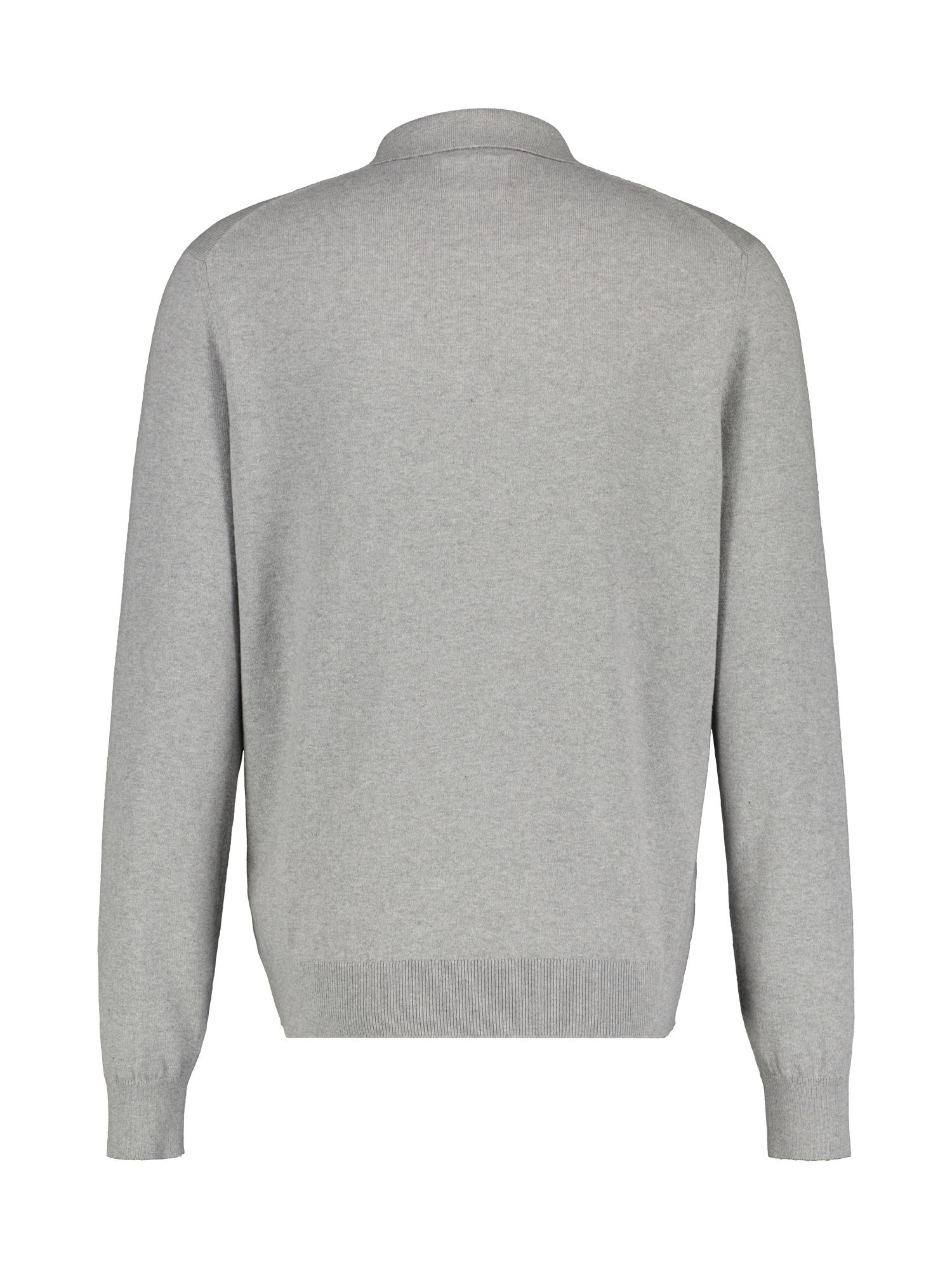 Image of LERROS Strickpullover "Langarm Strickpolo mit Wollanteil"