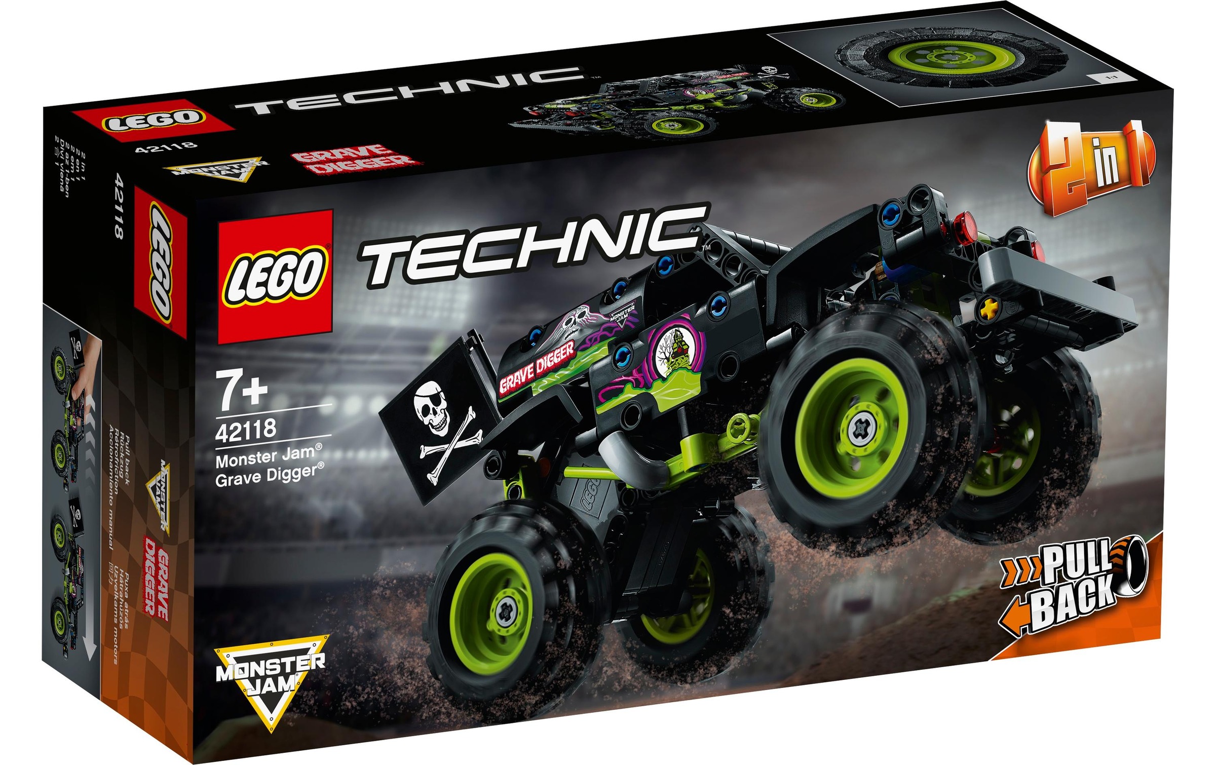 Image of LEGO® Konstruktionsspielsteine »Monster Jam Grave Dig« bei Ackermann Versand Schweiz