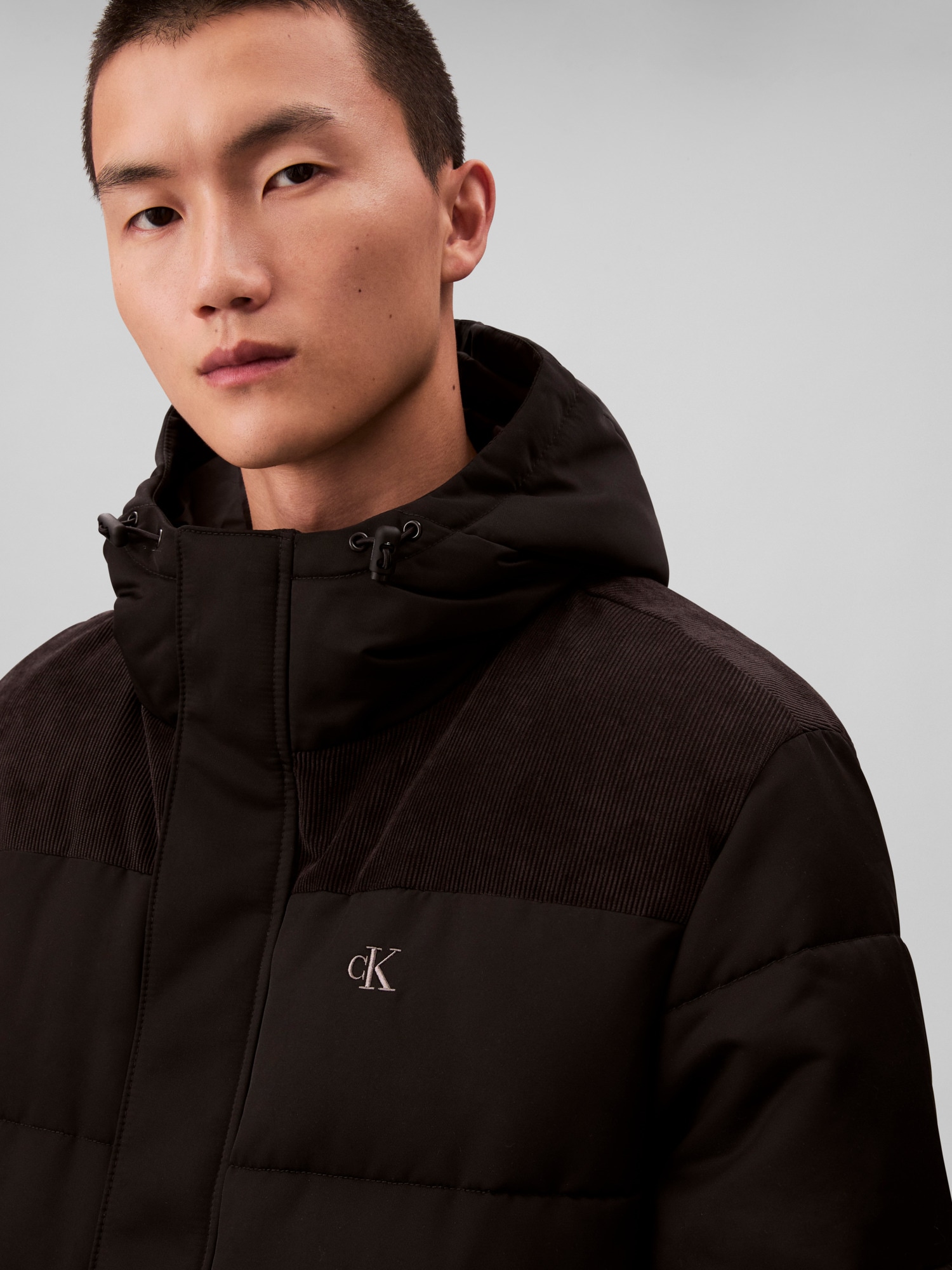 Calvin Klein Jeans Veste matelassée mit Kapuze Kapuze, regular fit, wattiert