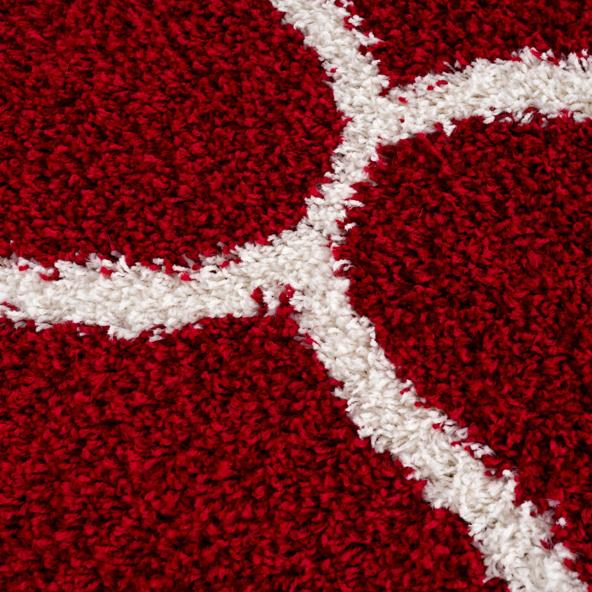 Sanat Hochflor-Teppich »Madrid« rund 30 mm Höhe Wohnzimmer, Langflor, Shaggy Teppich