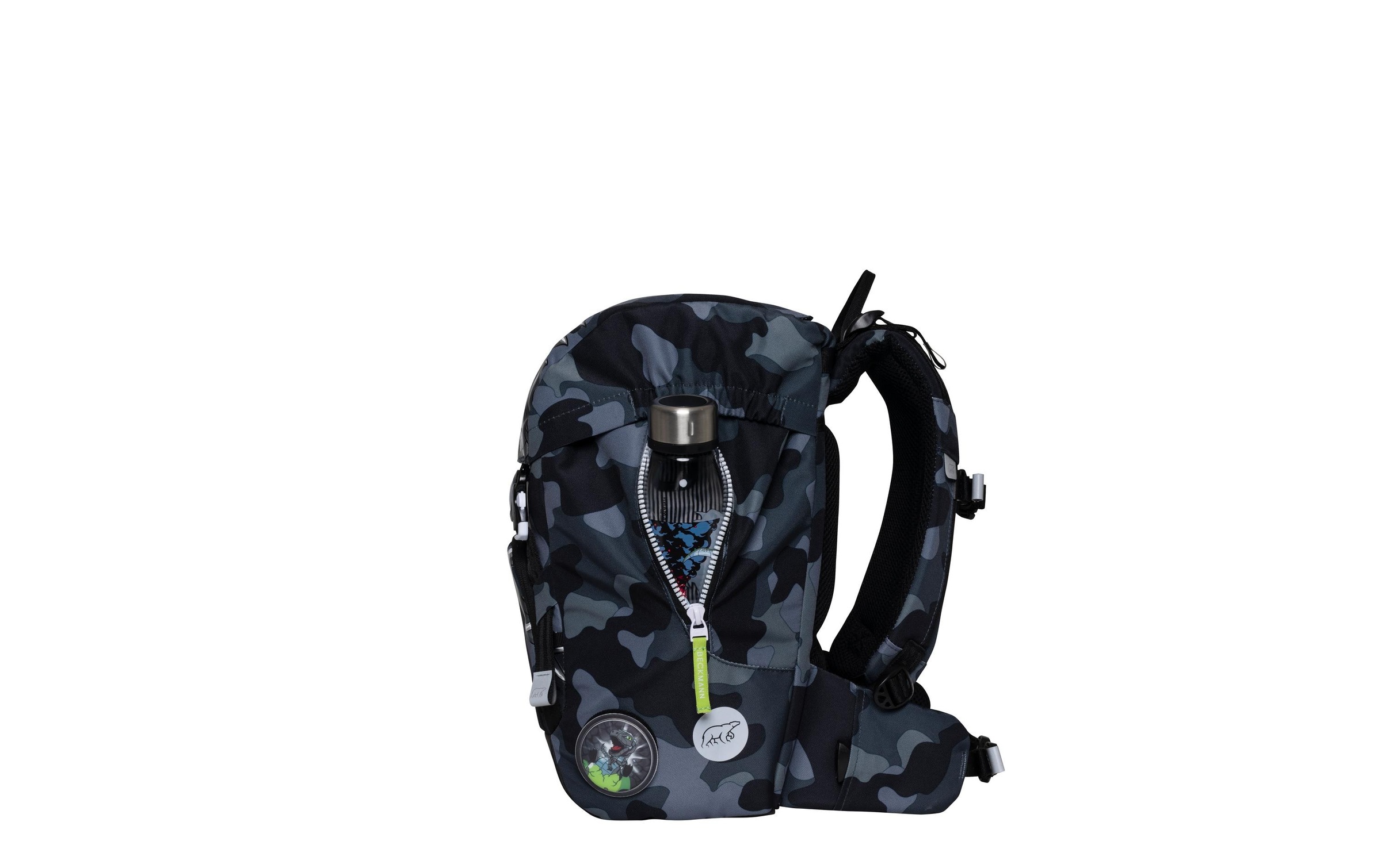 Beckmann Schulrucksack »Classic Set Camo Rex 6-teilig«