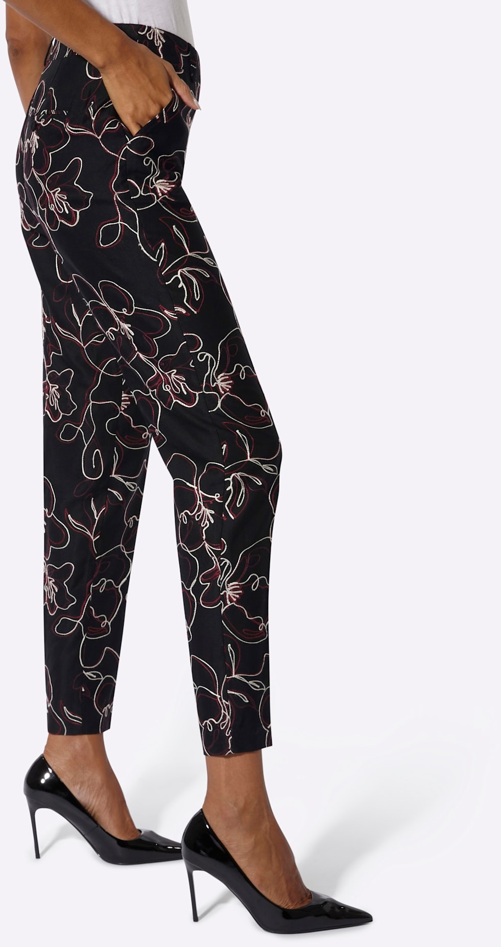 creation L Bügelfaltenhose