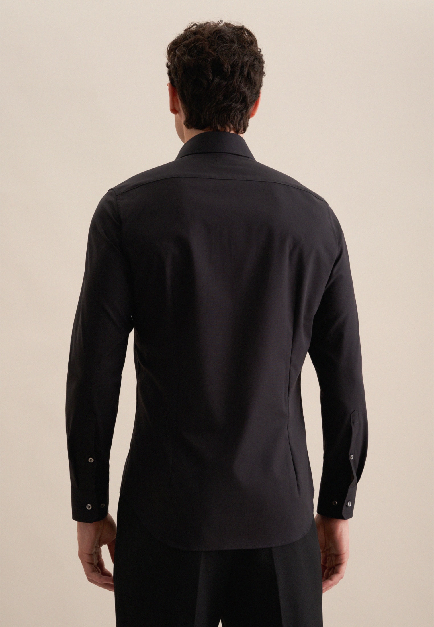 seidensticker Businesshemd »Slim«, Slim Langarm Kentkragen Uni