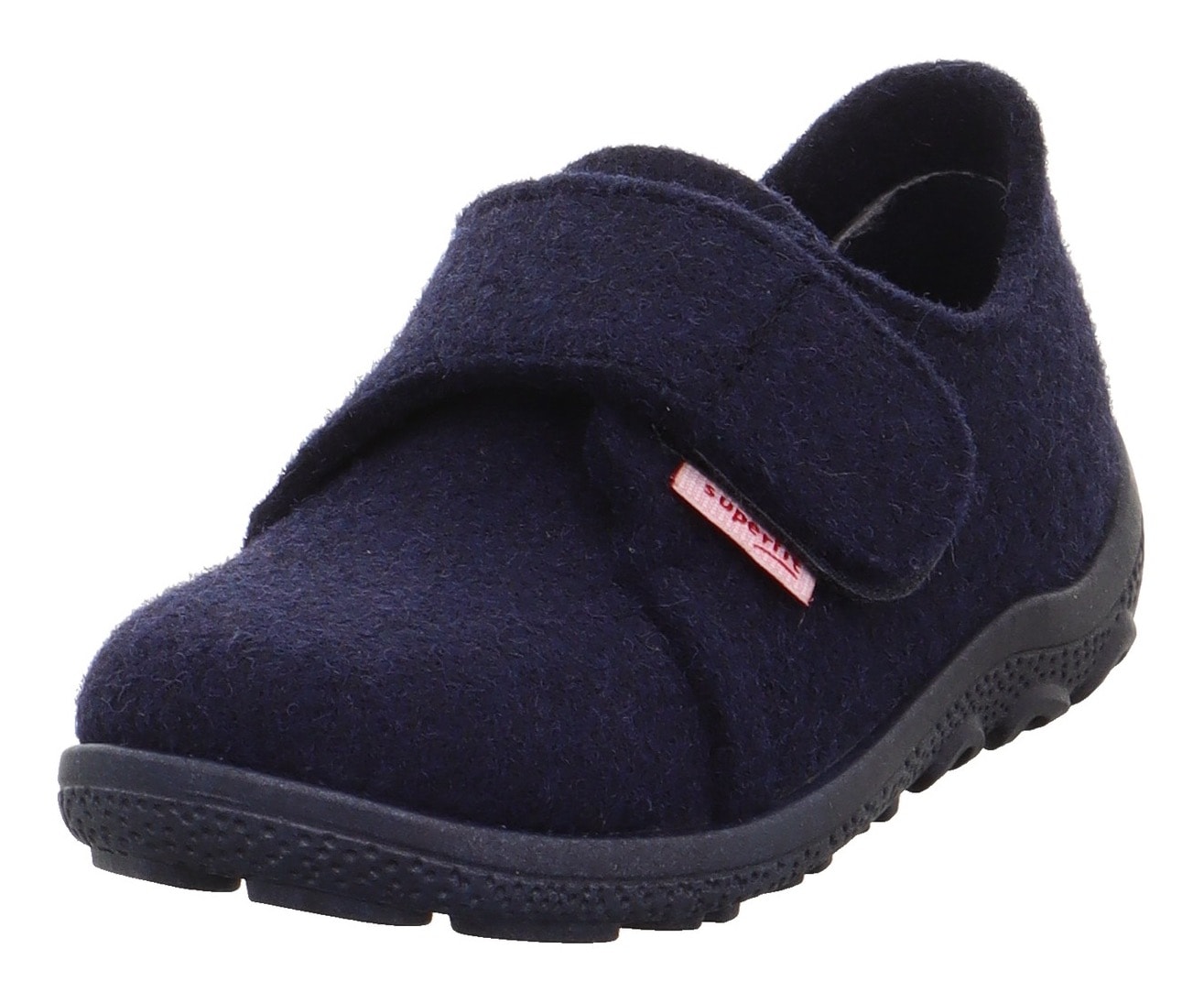 Image of Superfit Hausschuh "HAPPY OCTI, WMS: mittel" Klettschuh mit Schurwolle, Grössenschablone zum Download