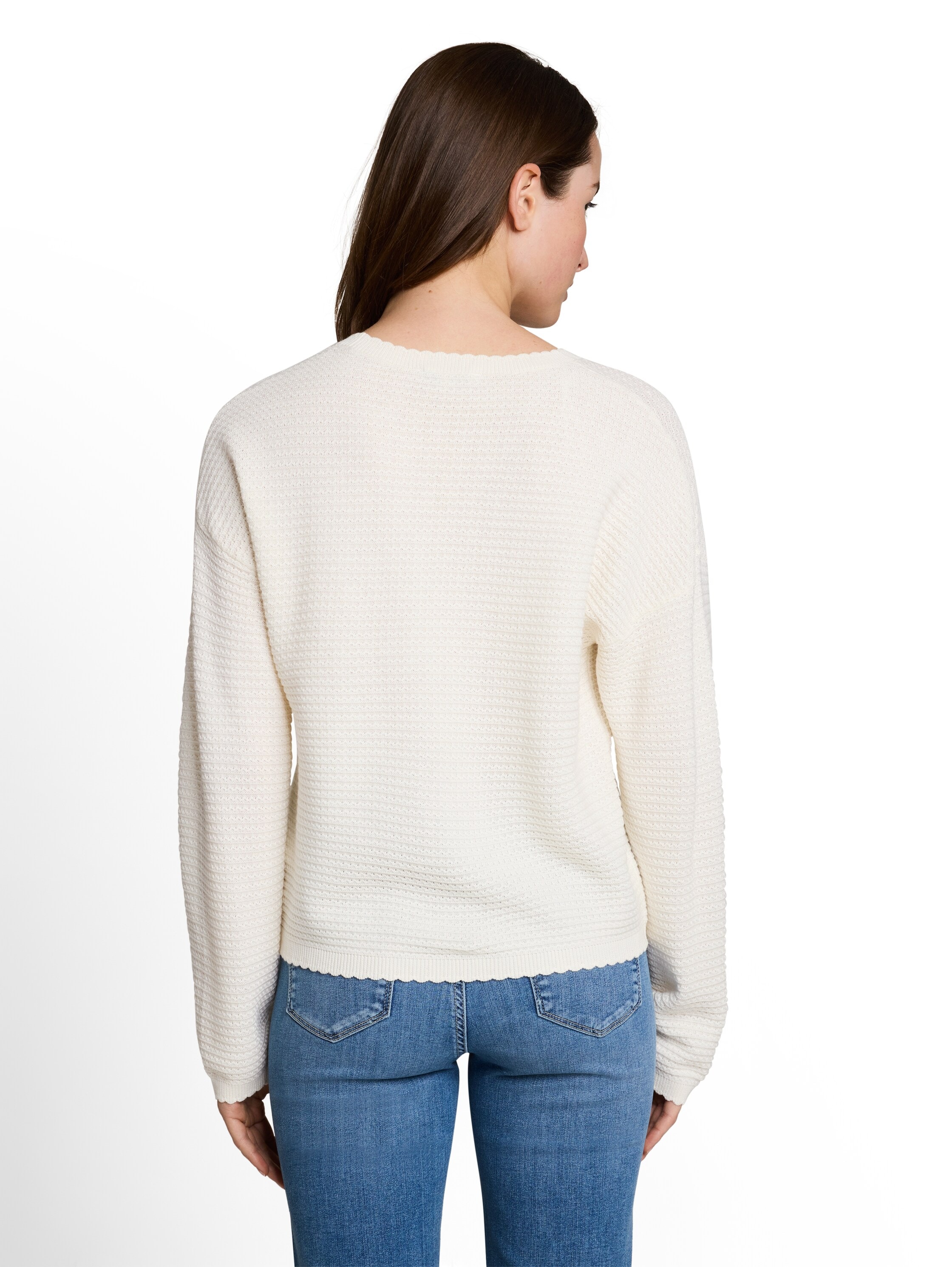 TOM TAILOR Denim Pull col V