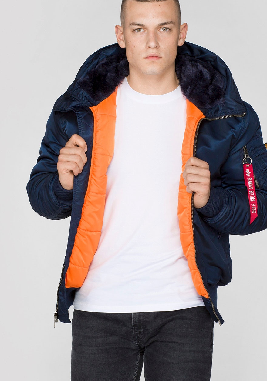 Bomberjacke »MA-1 HOODED«, mit Kapuze