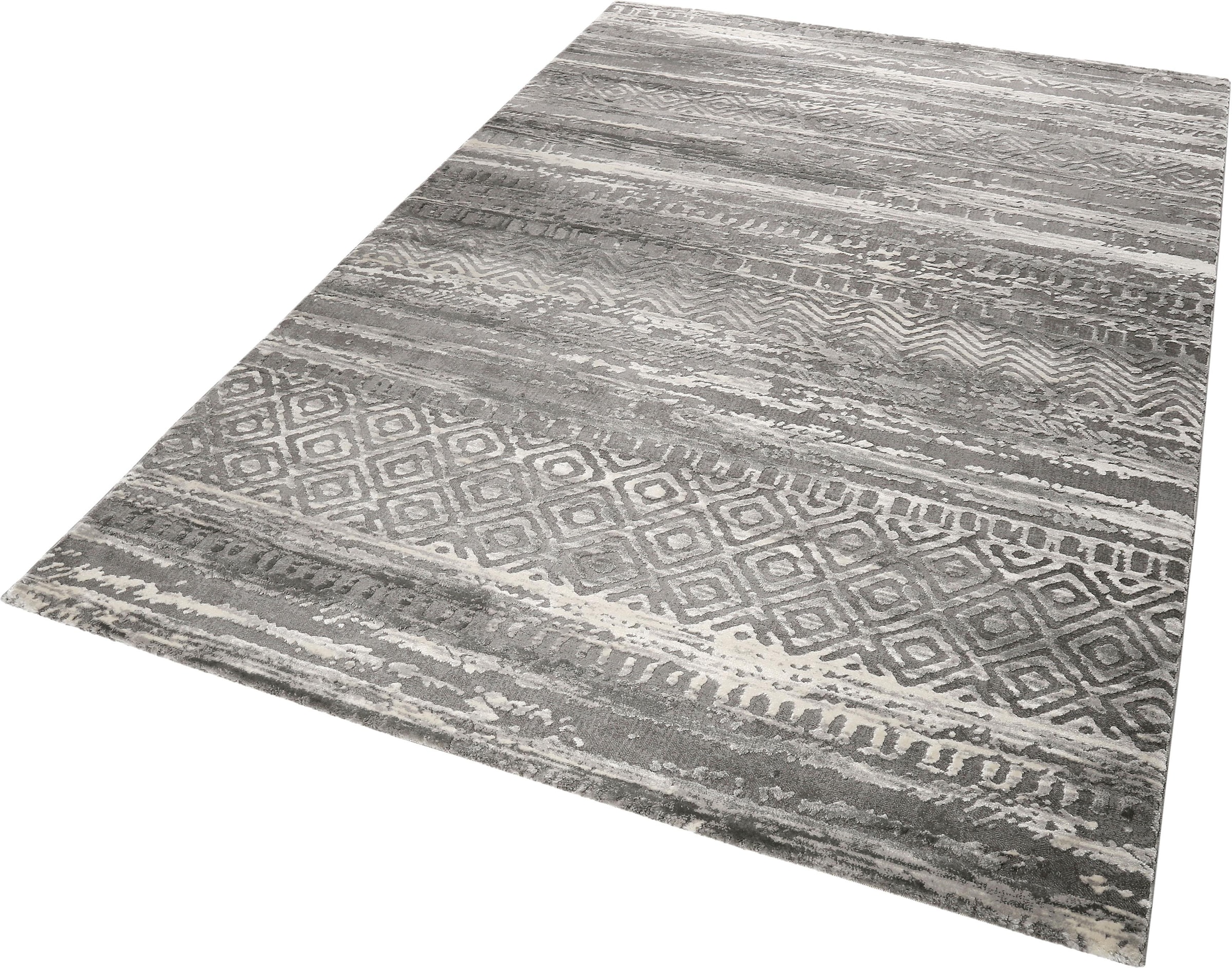Image of Esprit Teppich "Makai ESP-5202" rechteckig 12 mm Höhe modernes Design, Kurzflor, Schlafzimmer, Wohnzimmer