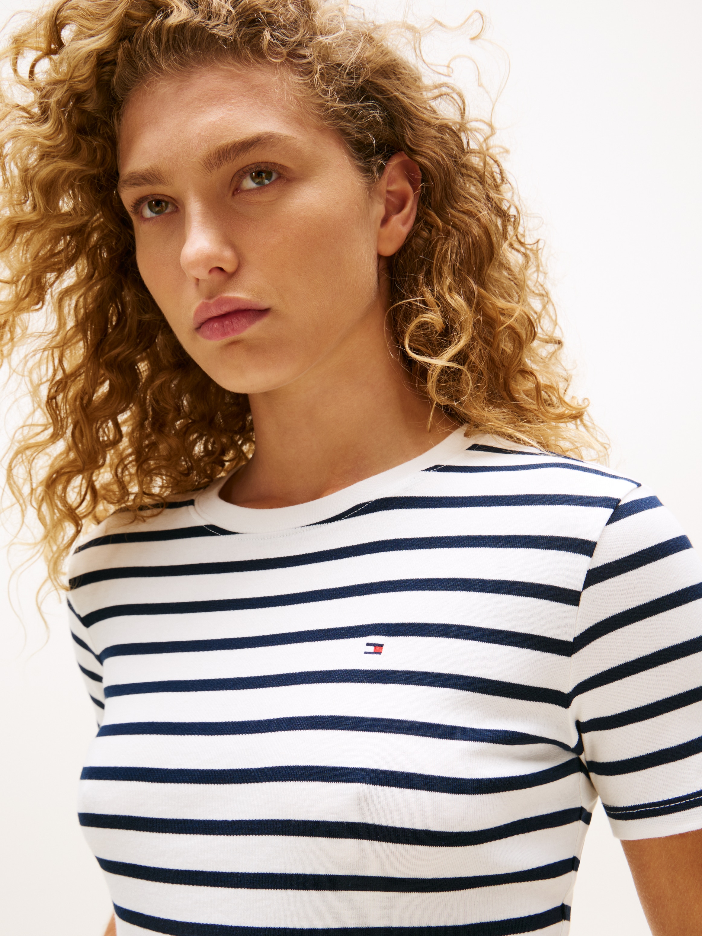 Tommy Hilfiger T-shirt »SLIM CODY C-NK SS« Baumwolle, slim fit