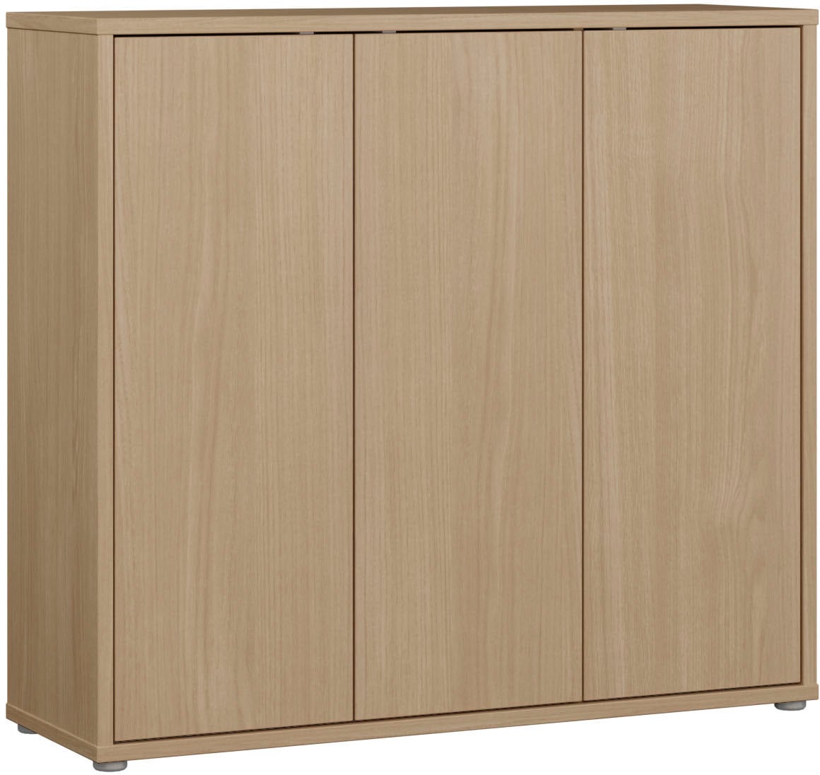 FORTE Armoire à chaussures »Alice Springs, Schuhschrank, Platz für 20 Paar Schuhe, 3 Türen« L/H/P 109,2/99,1/34,9 cm,  Armoire de rangement, armoire polyvalente, façade sans poignée, push to open