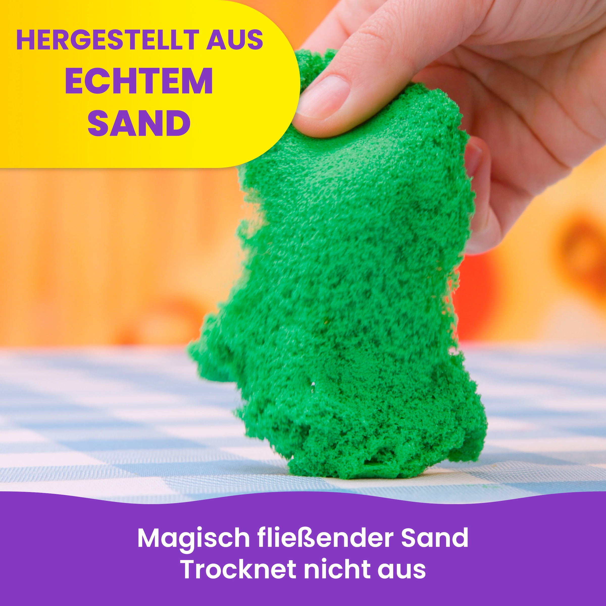 Spin Master Set créatif »Kinetic Sand Squish Pizza Set«