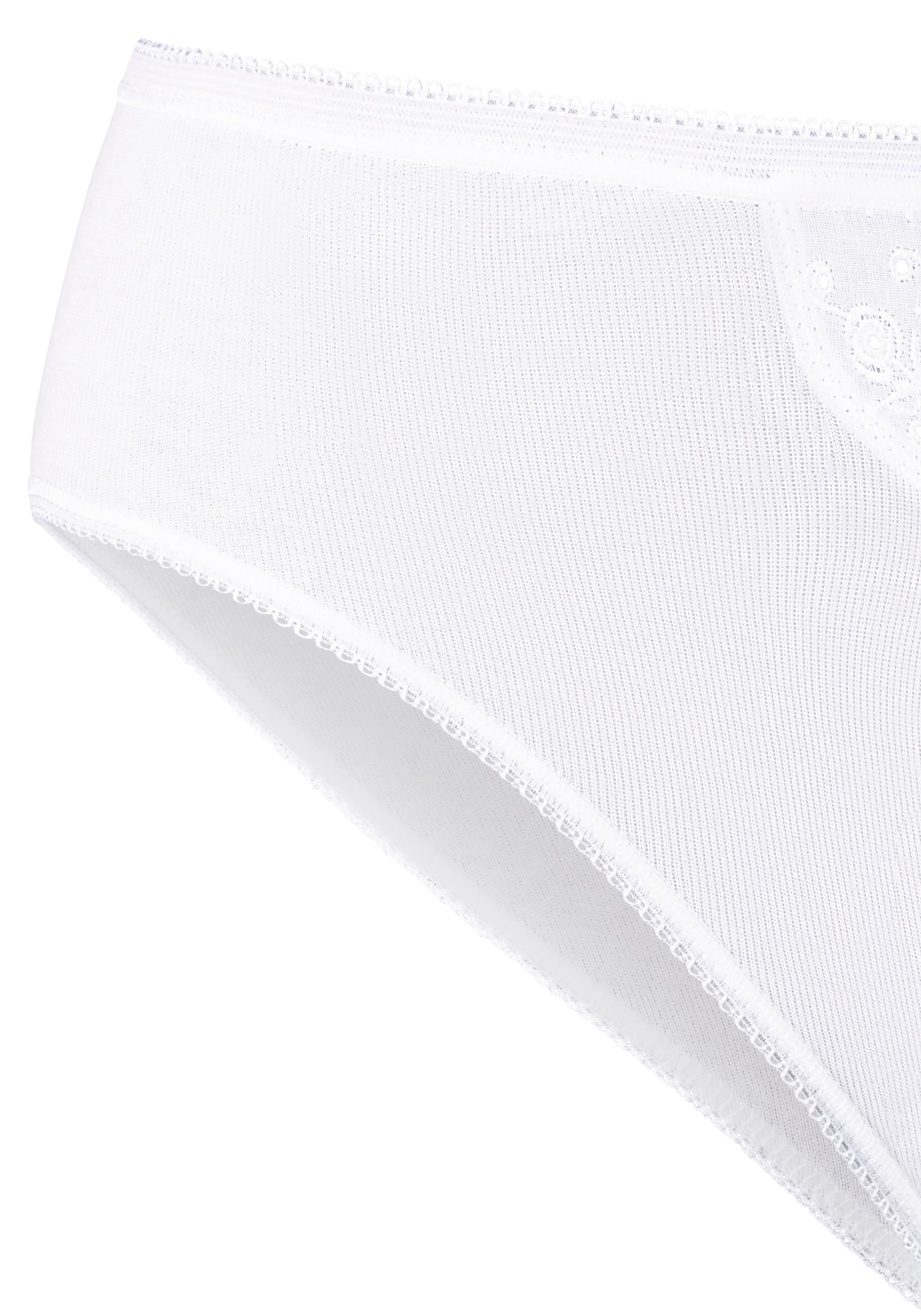 Schiesser Slip tai »"Cotton Essentials"« 2er-Pack,  mit zarten Stickerei-Motiven