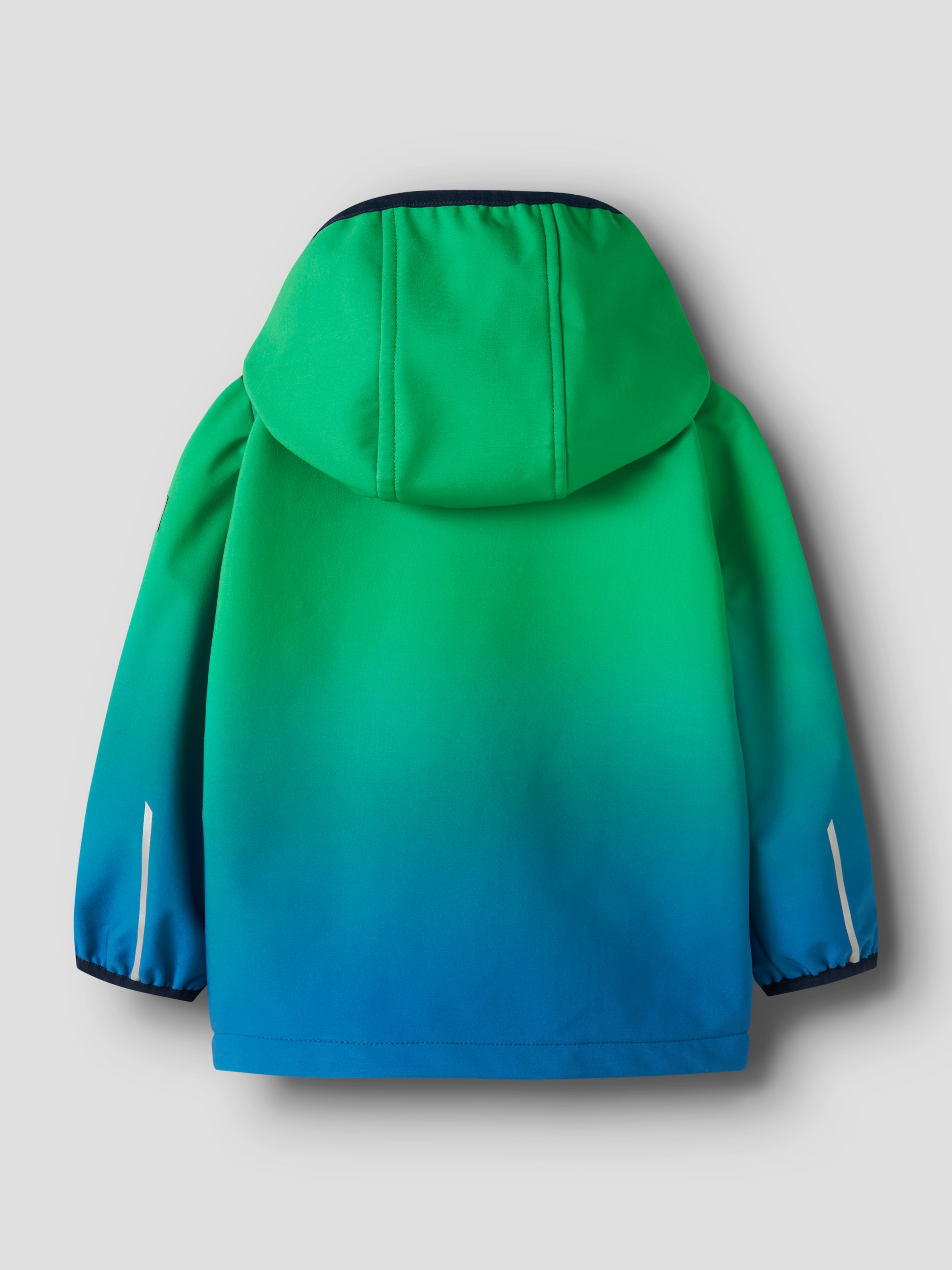 Name It Veste softshell »NMMMALTA05 SOFTSHELL JACKET DIPDYE FO« mit Kapuze wasserdicht, atmungsaktiv und winddicht