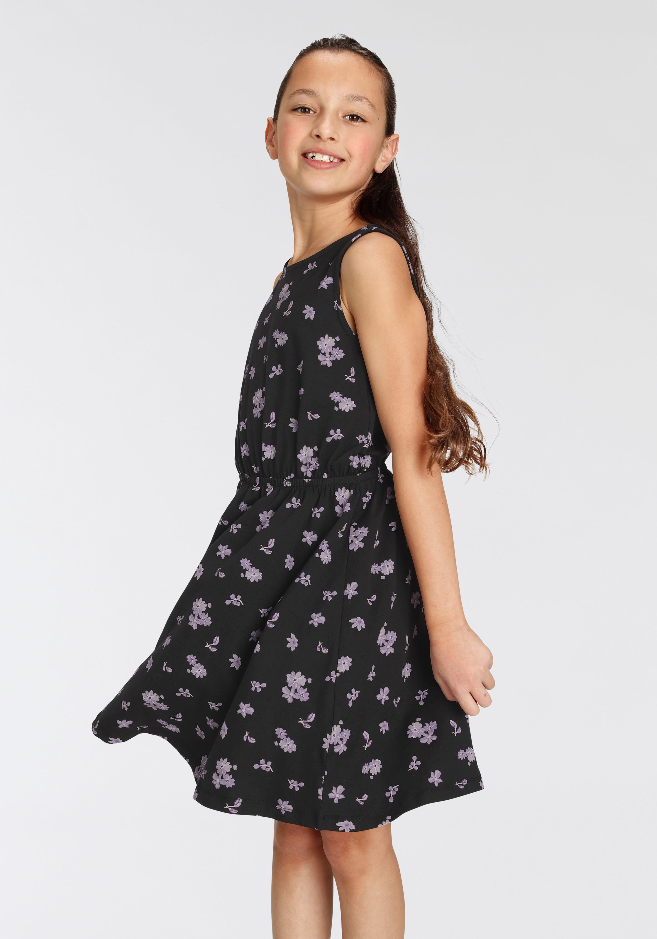 KIDSWORLD Trägerkleid, mit Blumen bedruckt kaufen