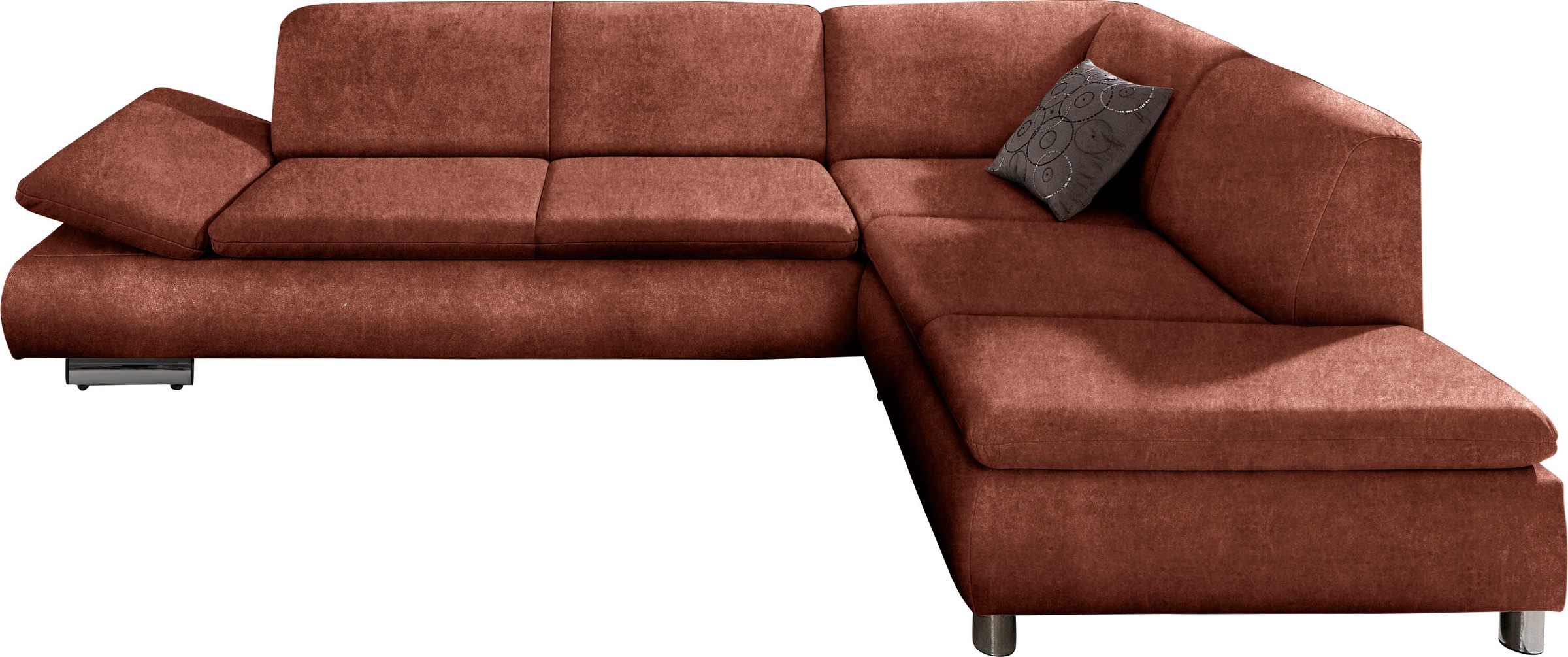 Image of Max Winzer® Ecksofa »Toulouse«, mit klappbaren Armlehnen, Breite 237 cm bei Ackermann Versand Schweiz