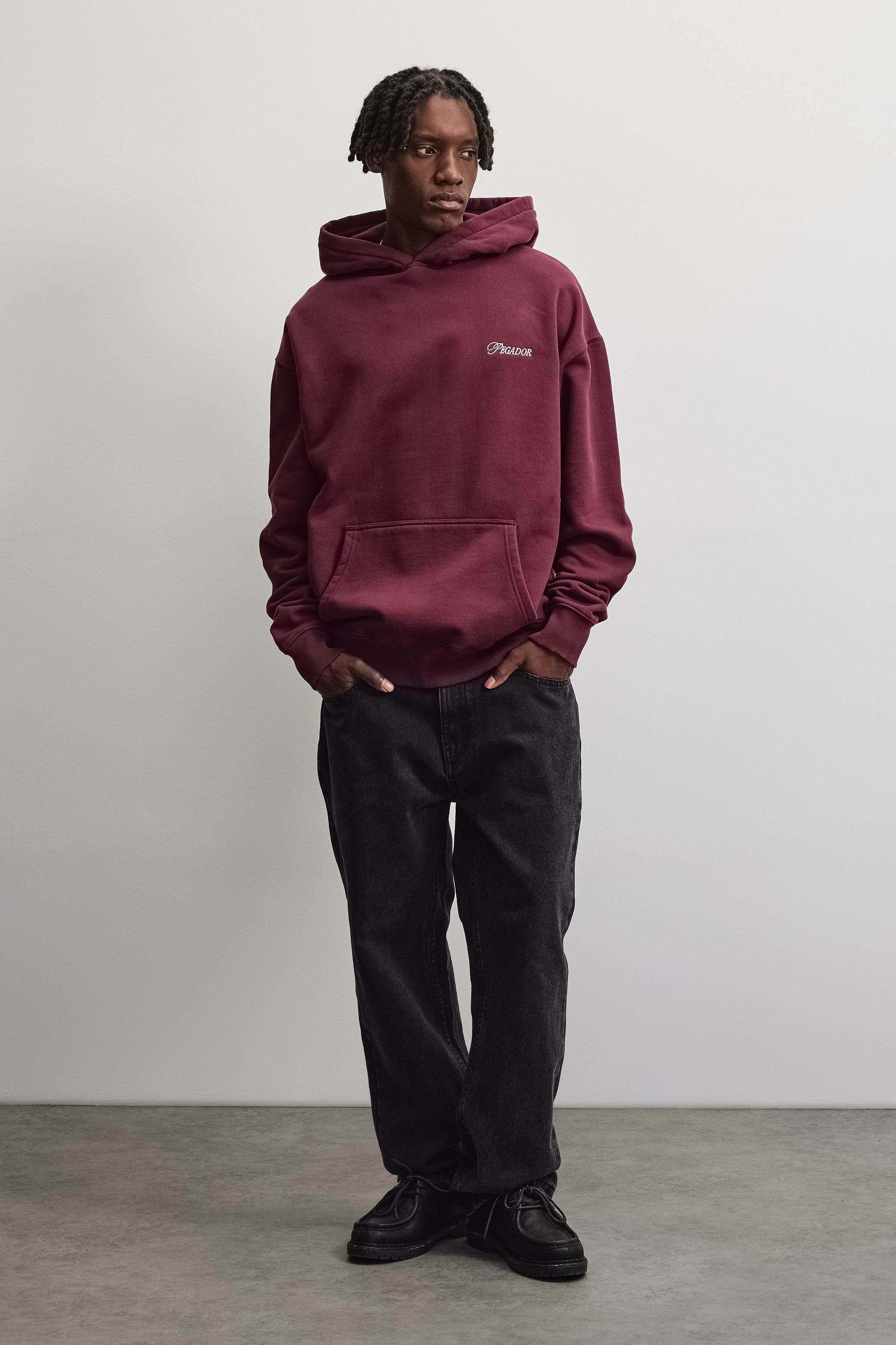 PEGADOR Sweat à capuche »Carloforte Oversized Hoodie«, mélange de coton, oversize
