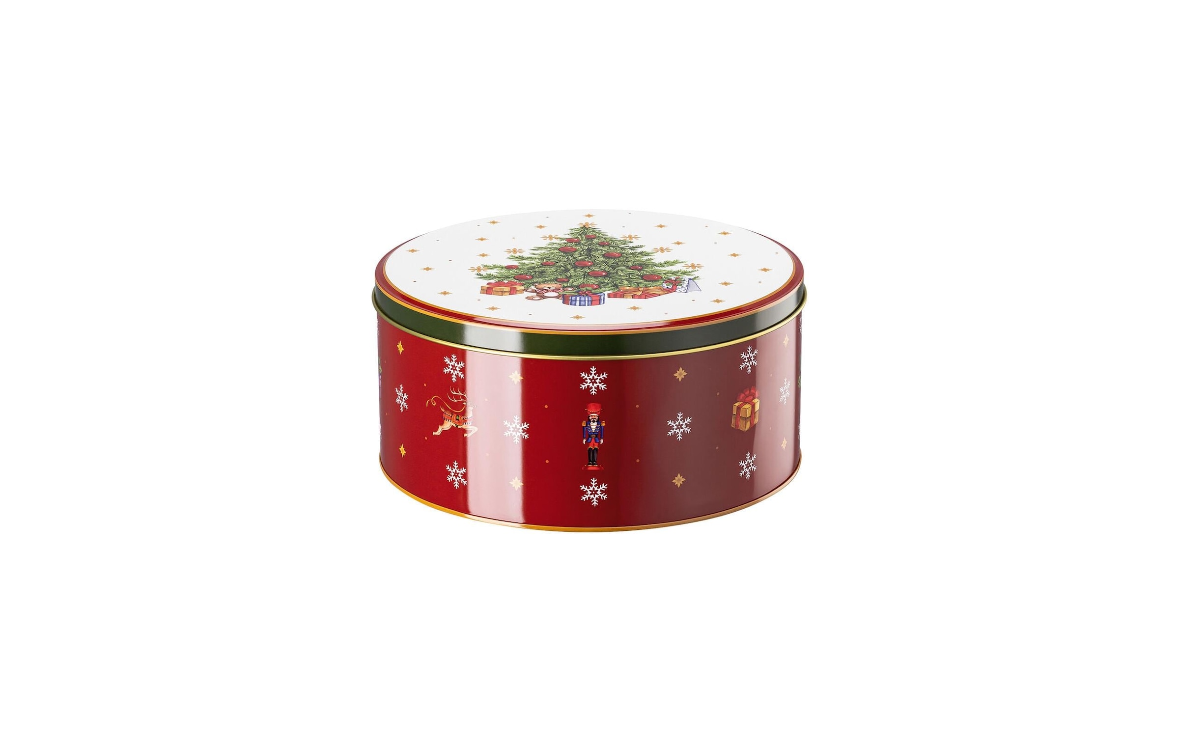 Hutschenreuther Boîte à biscuits »Happy Wintertime Plätzchendosen-Set Weissblech rund 3-tlg.«