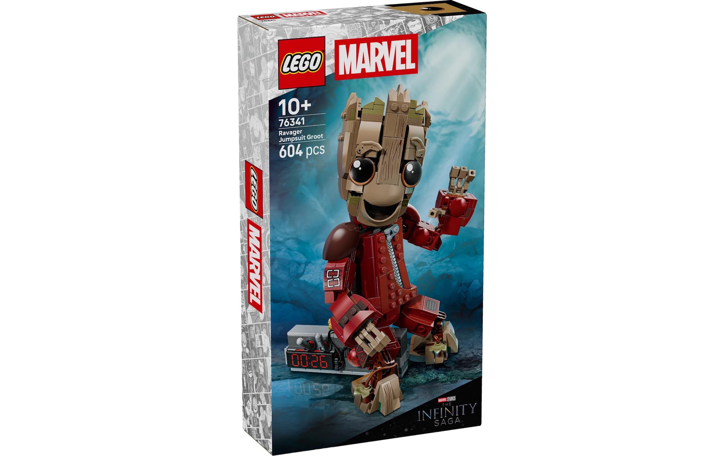 LEGO® Konstruktionsspielsteine »Marvel Groot im Ravager-Outfit 76341«