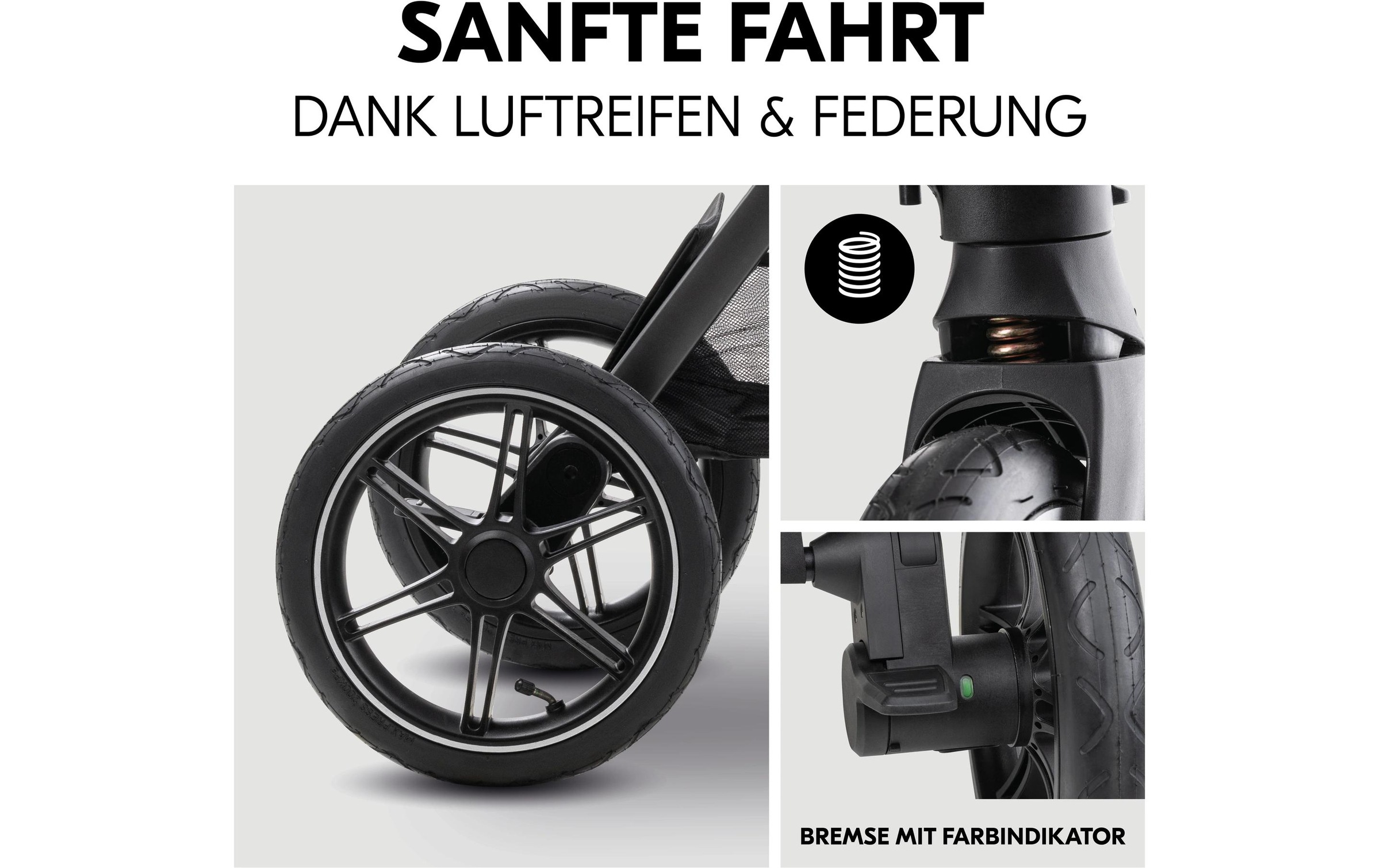 Hauck Kombi-Kinderwagen »Comfort N Care Air« 22 kg