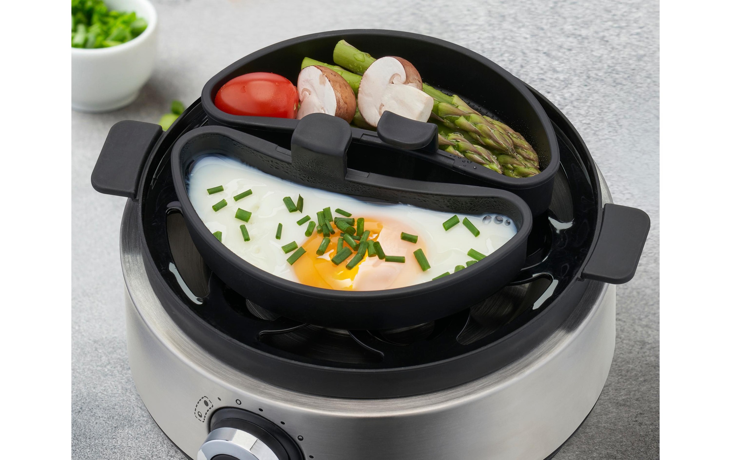 Trisa Eierkocher »Vario Eggs«, für 7 St. Eier, 400 W