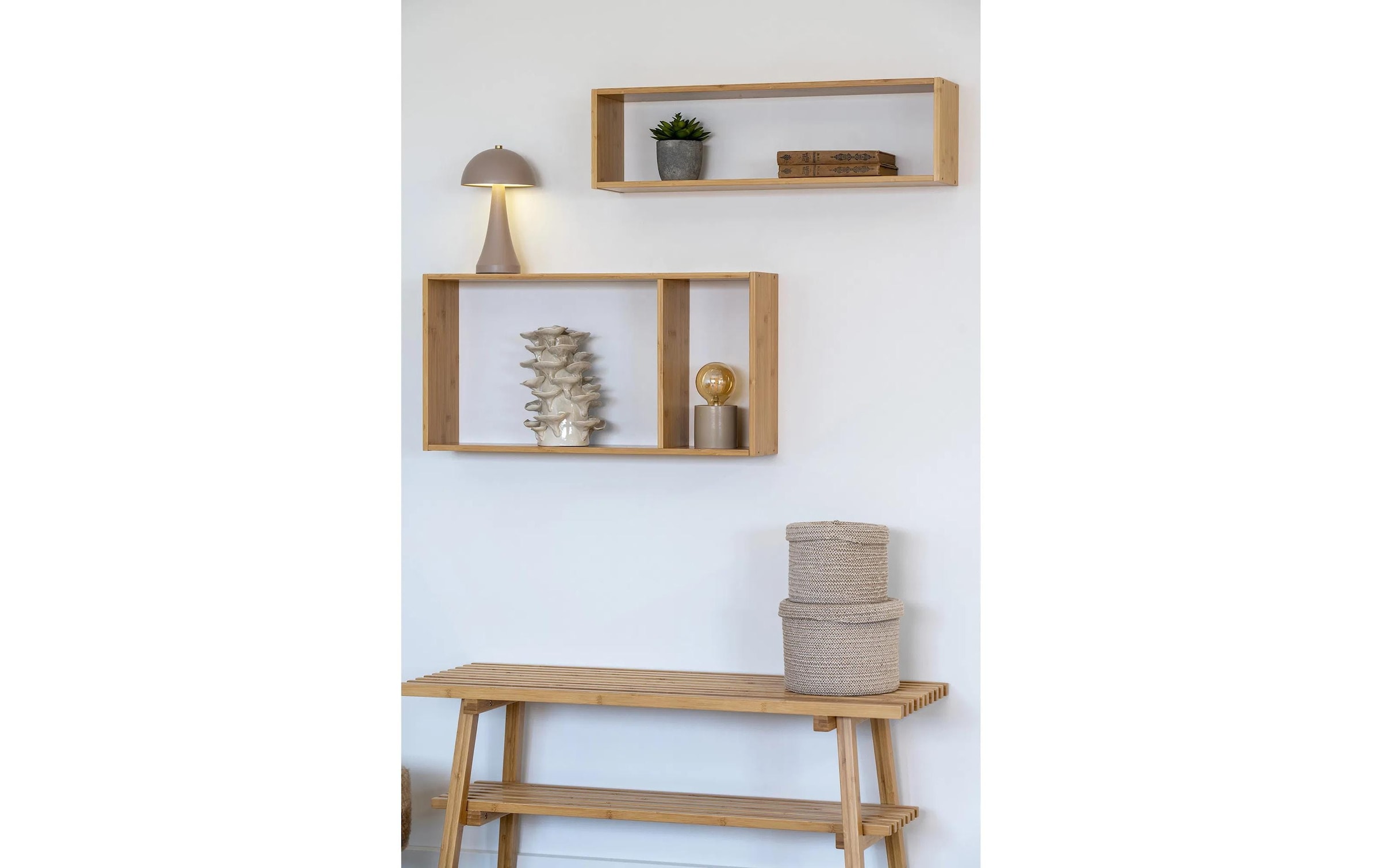 House Nordic Wandregal »Ember 70 x 15 x 45431 cm Nature«