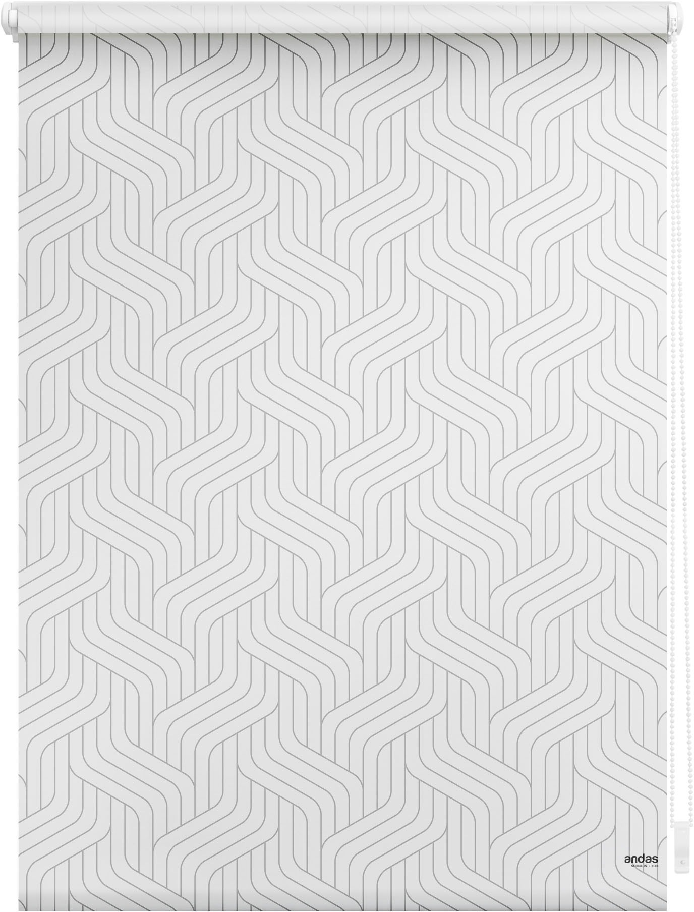 Image of andas Seitenzugrollo »Pickford«, Lichtschutz, ohne Bohren, by Morten Georgsen, Lichtschutz, modernes Muster bei Ackermann Versand Schweiz