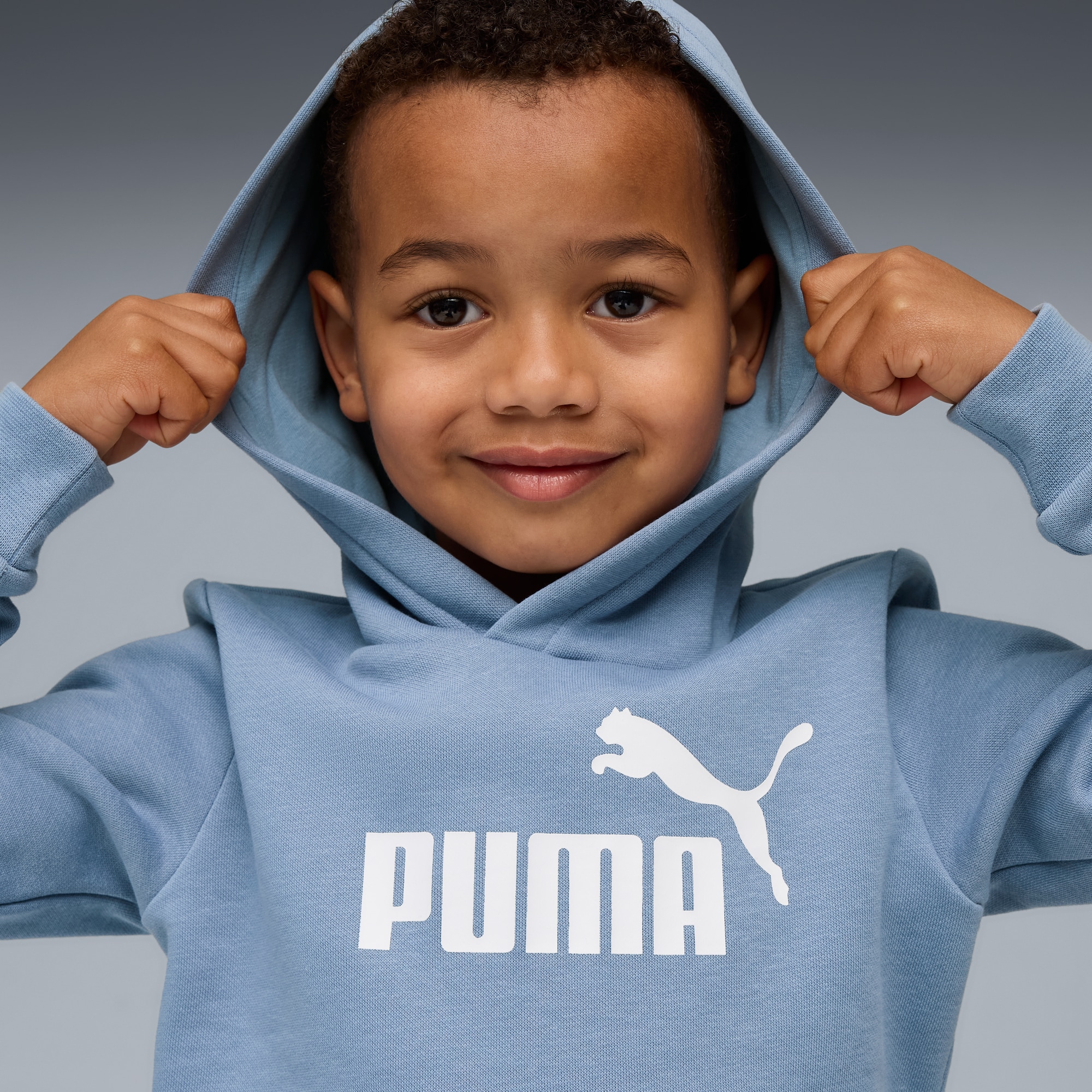 PUMA Trainingsanzug »ESS NO.1 LOGO SWEAT SUIT FL PS«, (2 tlg.)