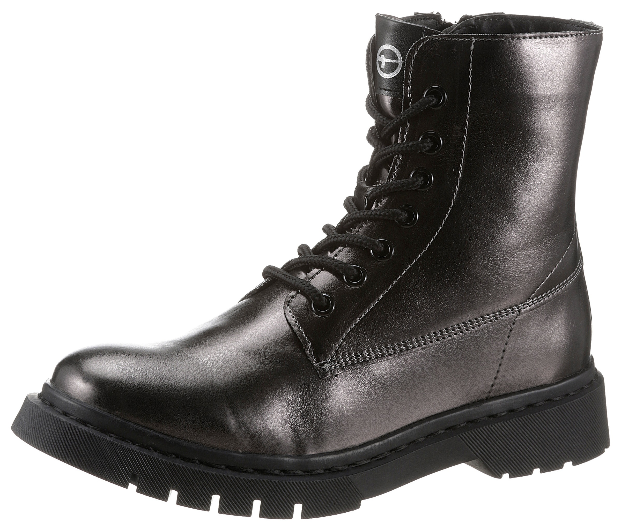 Image of Tamaris Schnürboots, im trendigen Metallic-Look bei Ackermann Versand Schweiz
