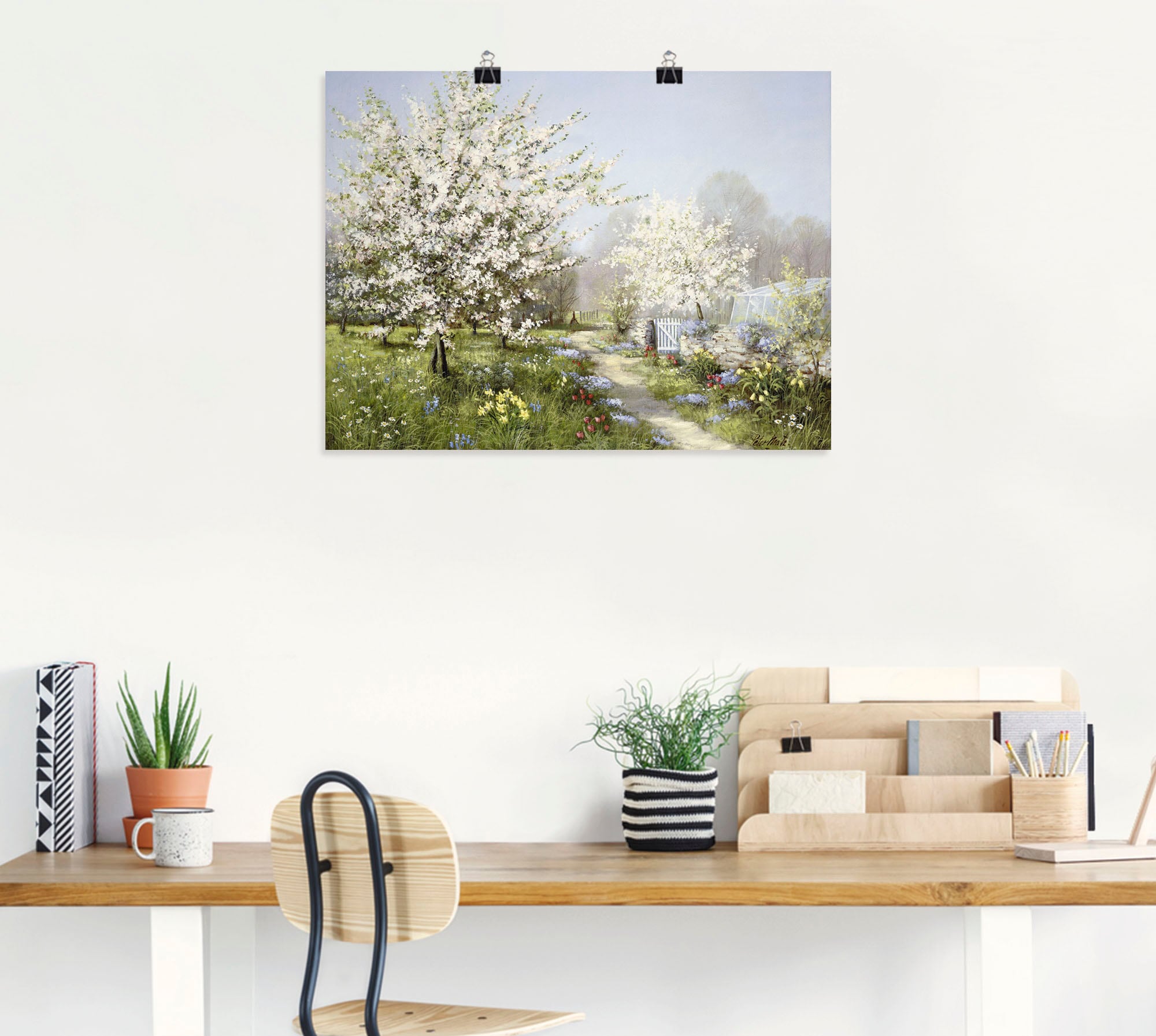 Artland Wandbild »Frühlingsblüten« Wiesen & Bäume 1 Stk. tlg. als Leinwandbild, Poster in verschied. Grössen