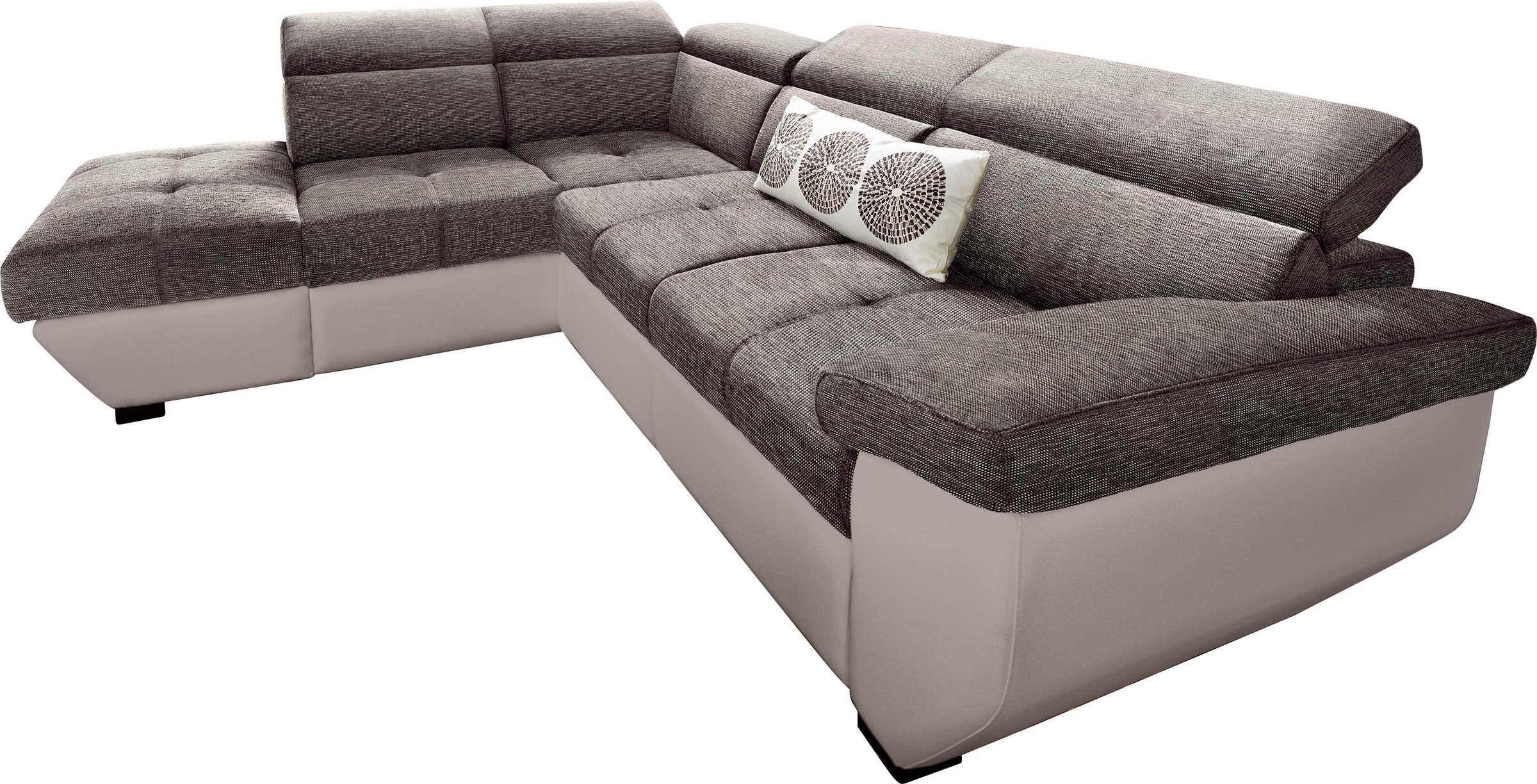 COTTA Ecksofa »Speedway L-Form«, mit Kopfteilverstellung, wahlweise mit Bettfunktion & Bettkasten