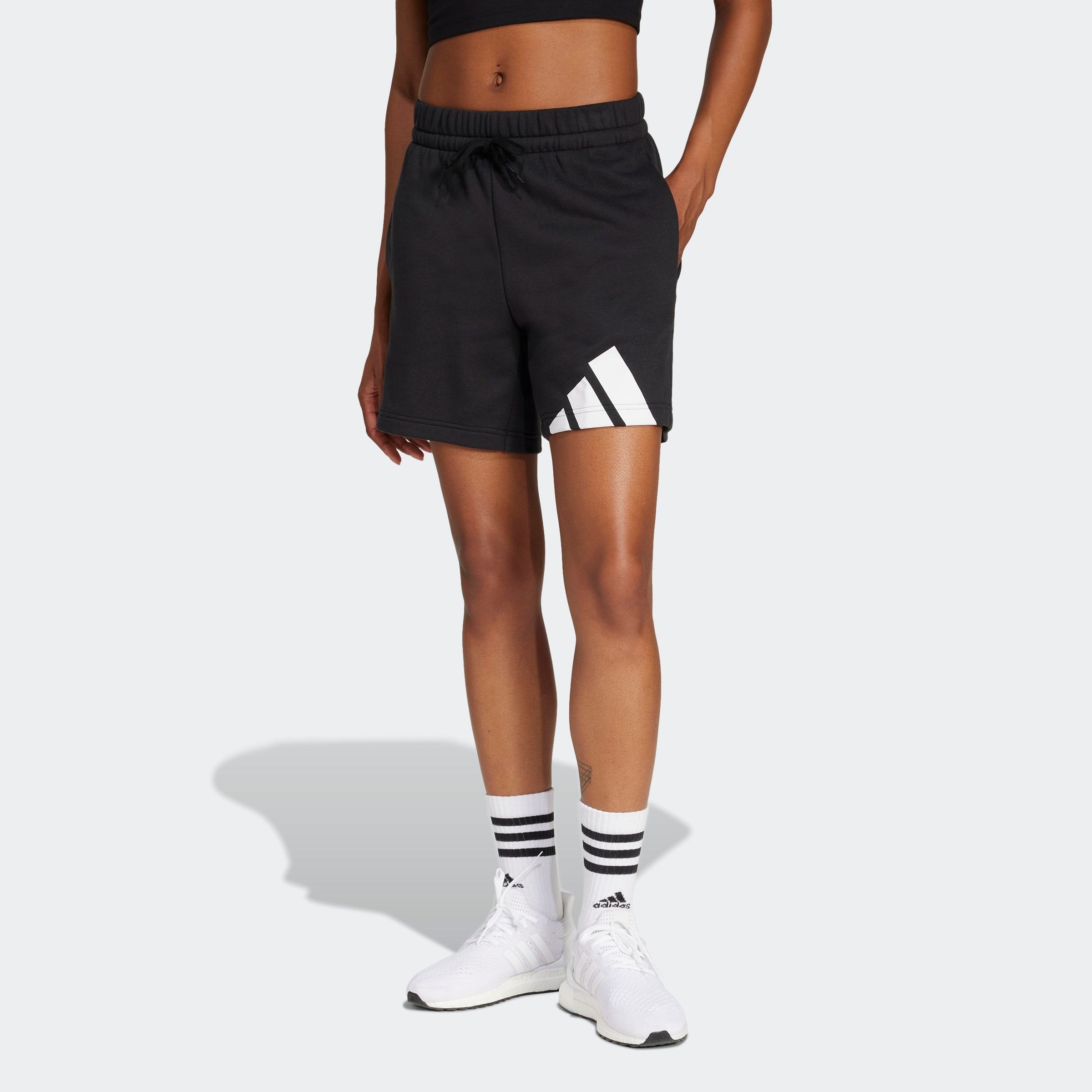 Image of adidas Sportswear Shorts "ESSENTIALS BIG LOGO FRENCH TERRY" für Erwachsene geeignet, aus Baumwolle, mit Kordelverschluss