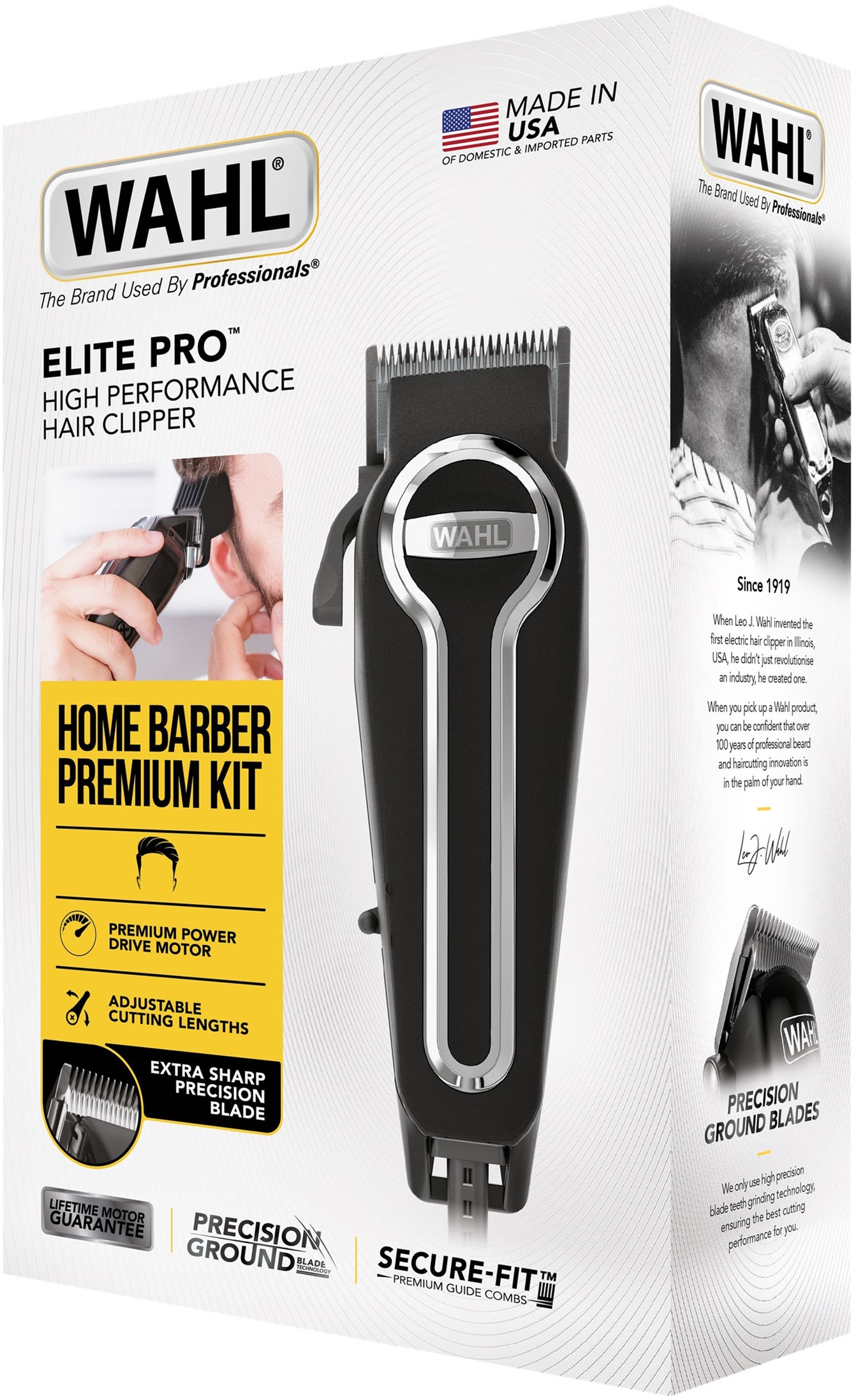 Wahl Haarschneider »Elite Pro 20106-0460«, 10 Aufsätze, Netz-Haarschneideset