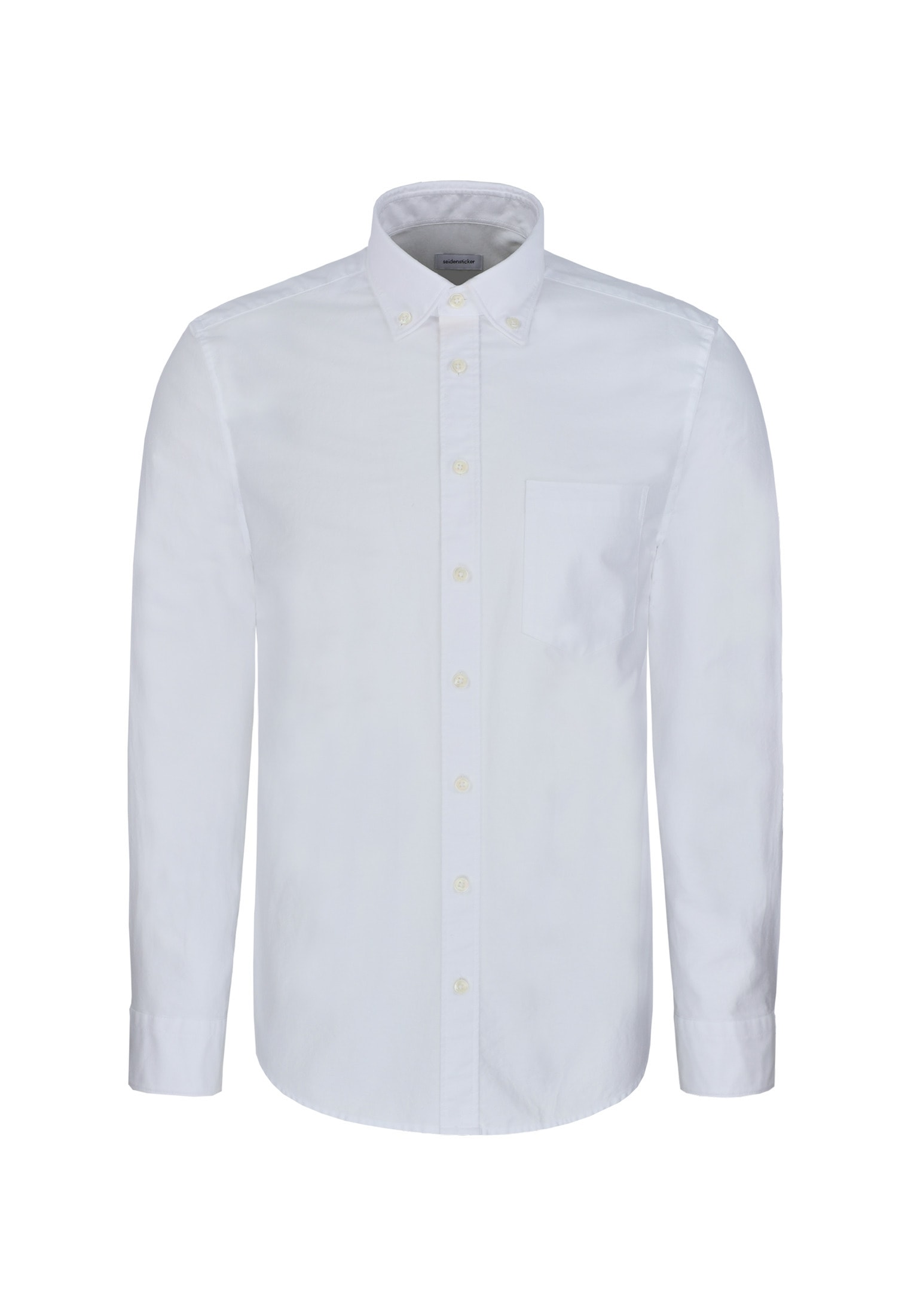 seidensticker Chemise d'affaires Regular 1/1 Button-Down-Kragen Uni