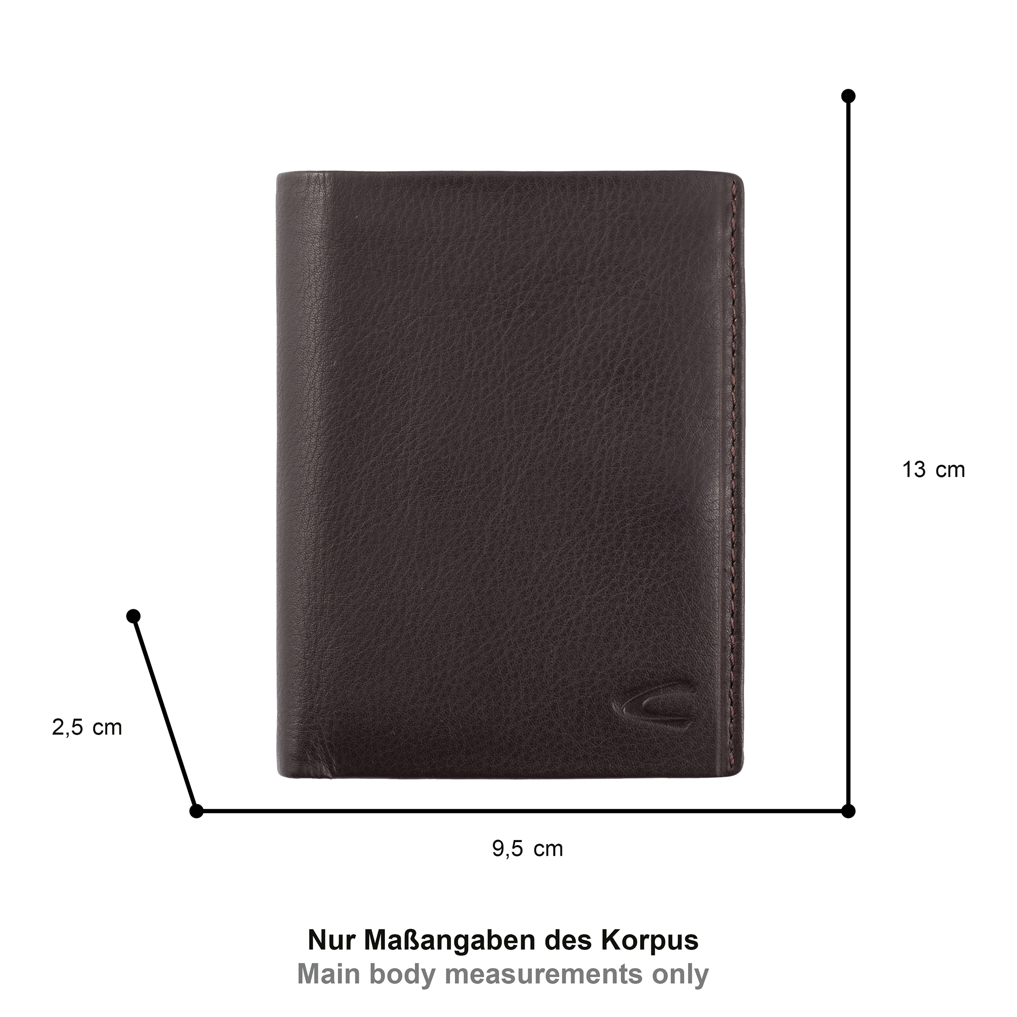 camel active Porte-monnaie »Atlanta« aus besonders weichem Leder mit RFID Schutz