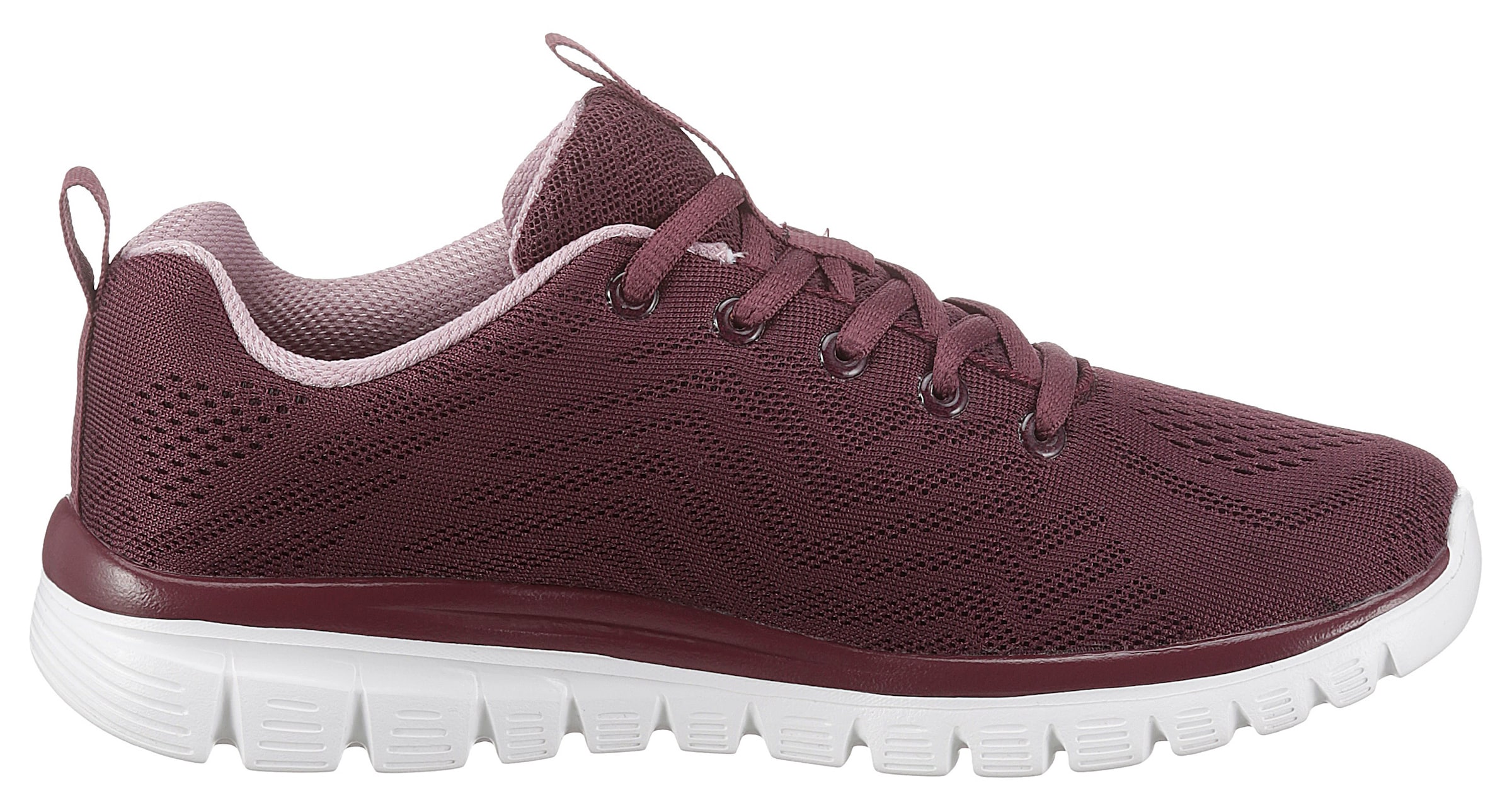 Skechers Sneaker »Graceful - Get Connected«, Freizeitschuh, Halbschuh, Schnürschuh mit Memory Foam