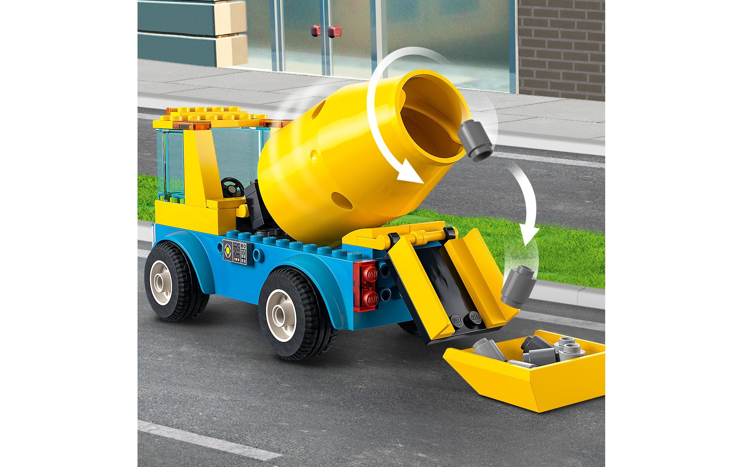 LEGO® Spielbausteine »Betonmischer 60325«, (85 St.)