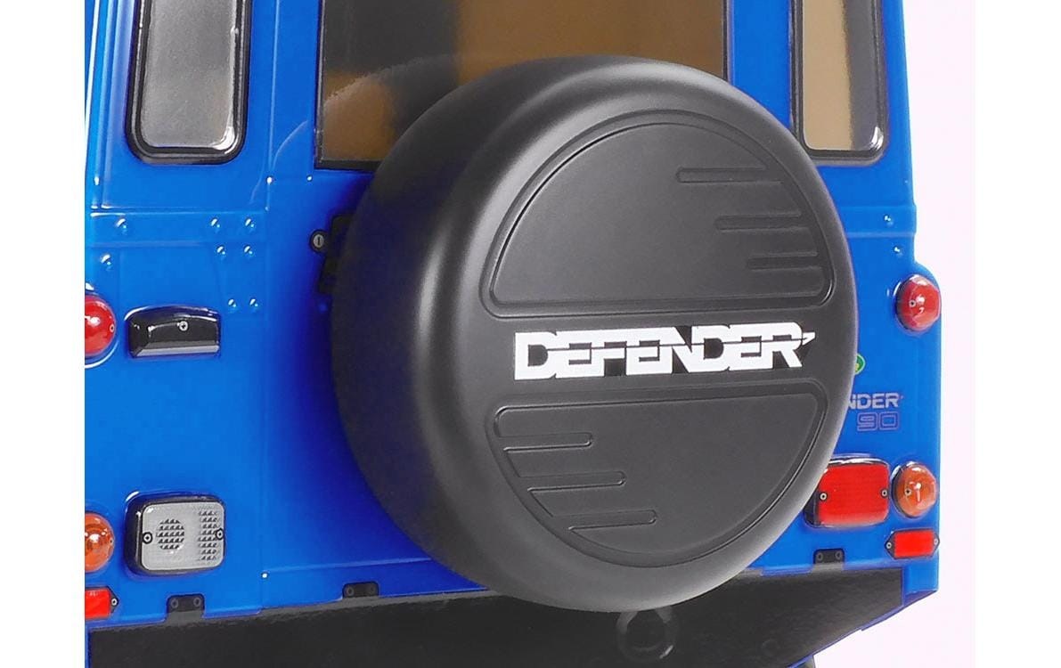Tamiya RC-Auto »Crawler Land Rover Defender D90 Blau CC-02 Kit«