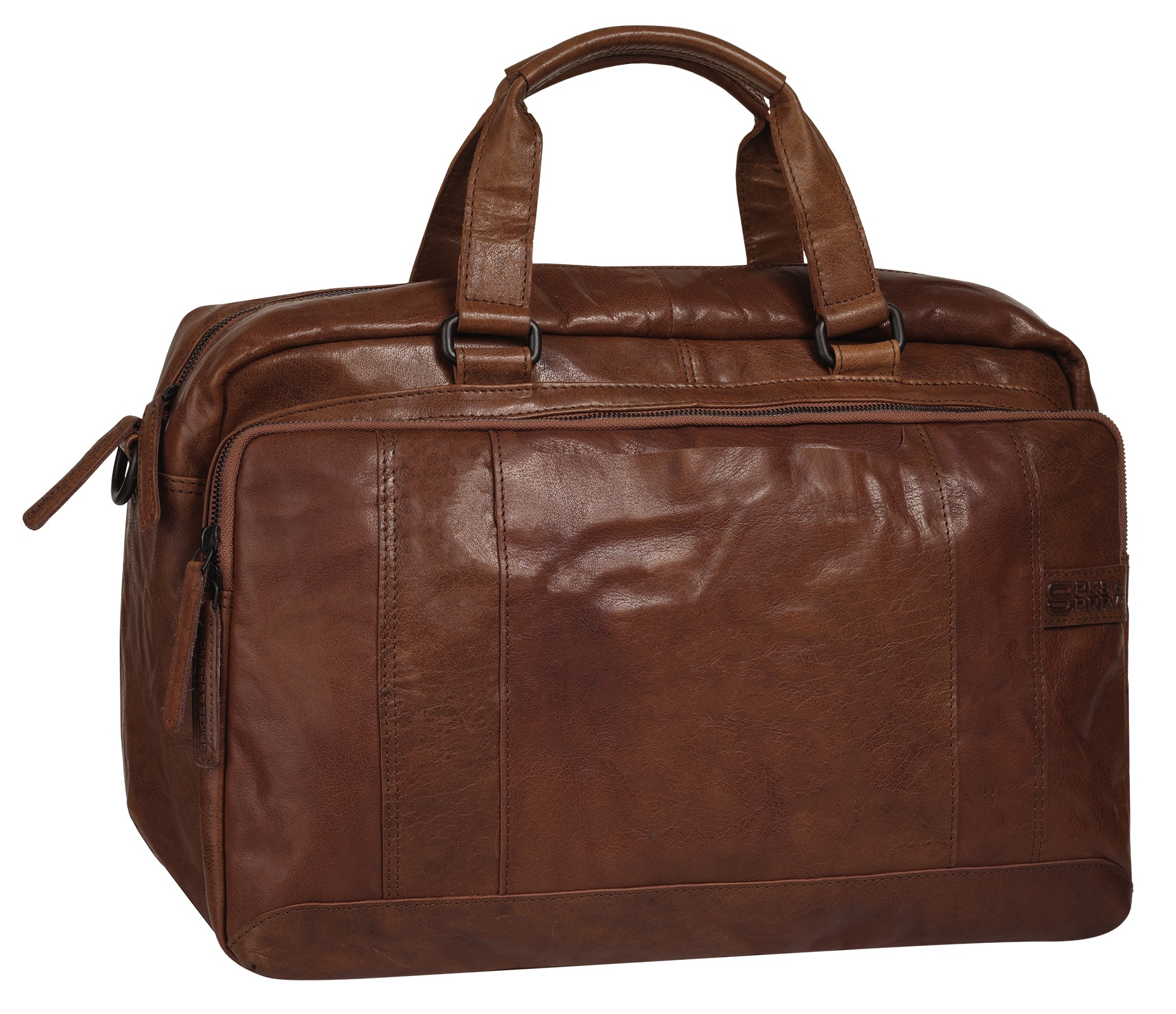 Spikes & Sparrow Reisetasche echt Leder
