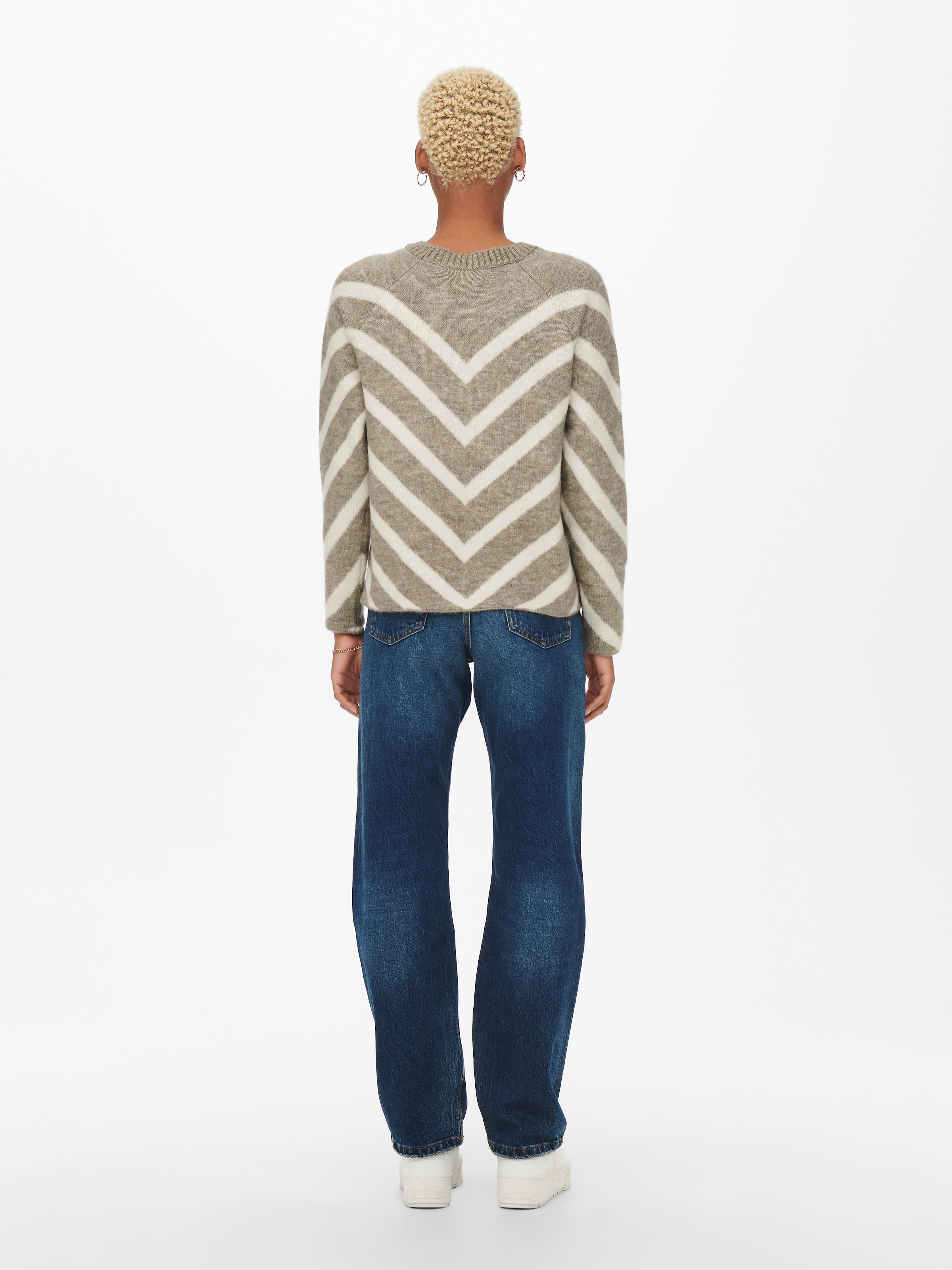 ONLY Strickpullover »ONLELIZA L/S PULLOVER KNT NOOS« Kunstfaser, regular fit