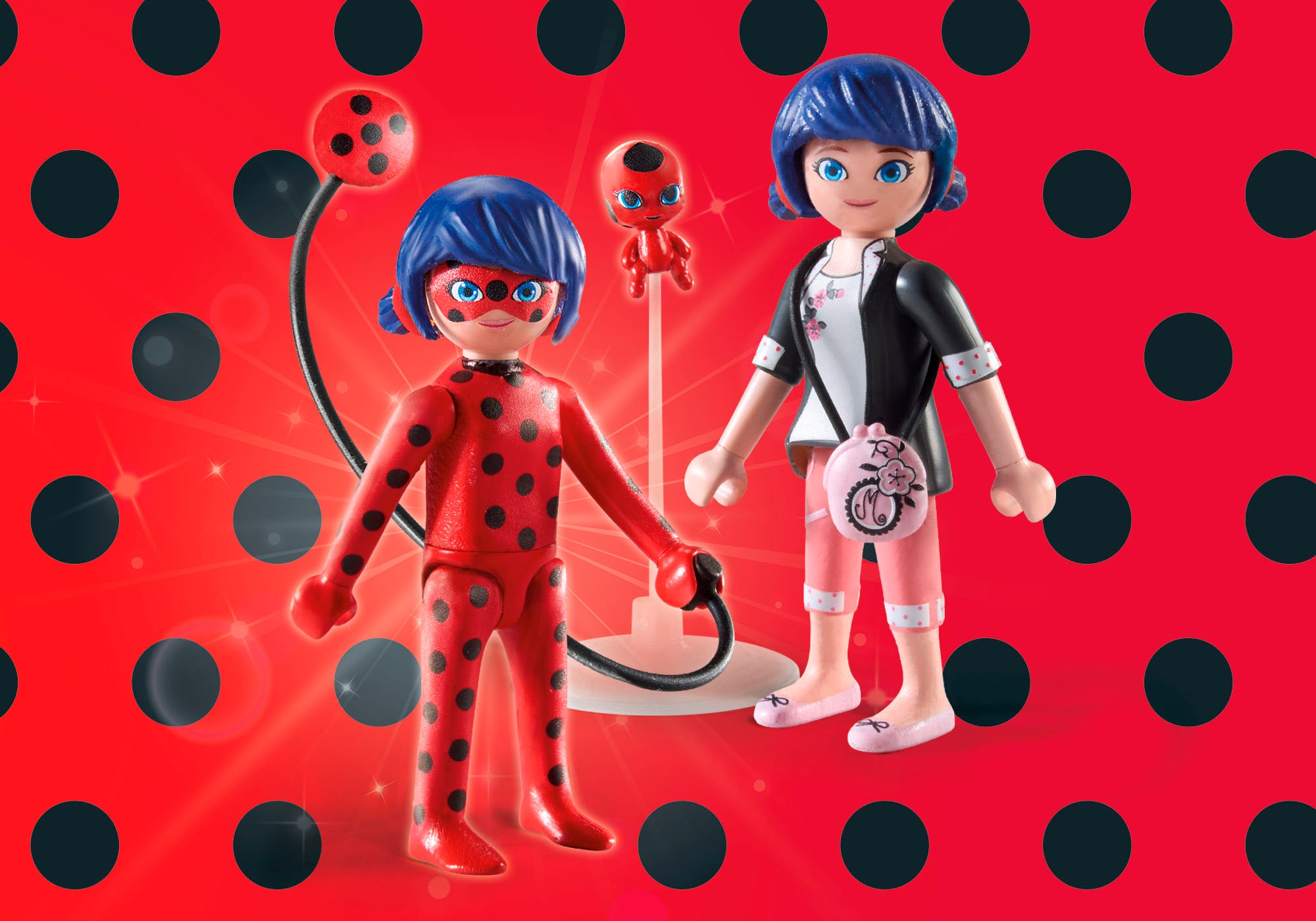 Playmobil® Konstruktions-Spielset »Miraculous: Marinette & Ladybug  (71336), Miraculous« Made in Europe