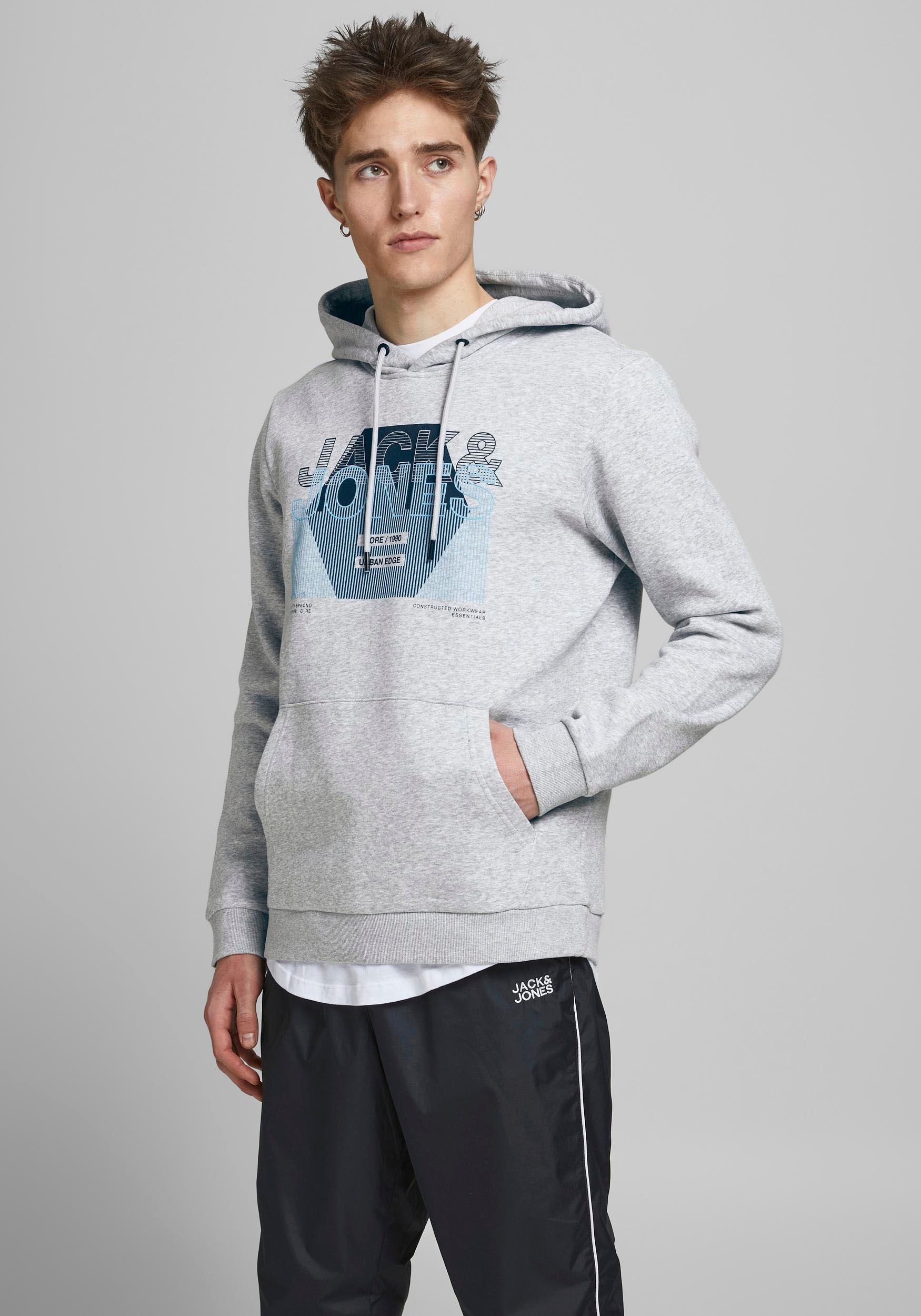 Image of Jack & Jones Kapuzensweatshirt »CLUSTER SWEAT HOOD« bei Ackermann Versand Schweiz