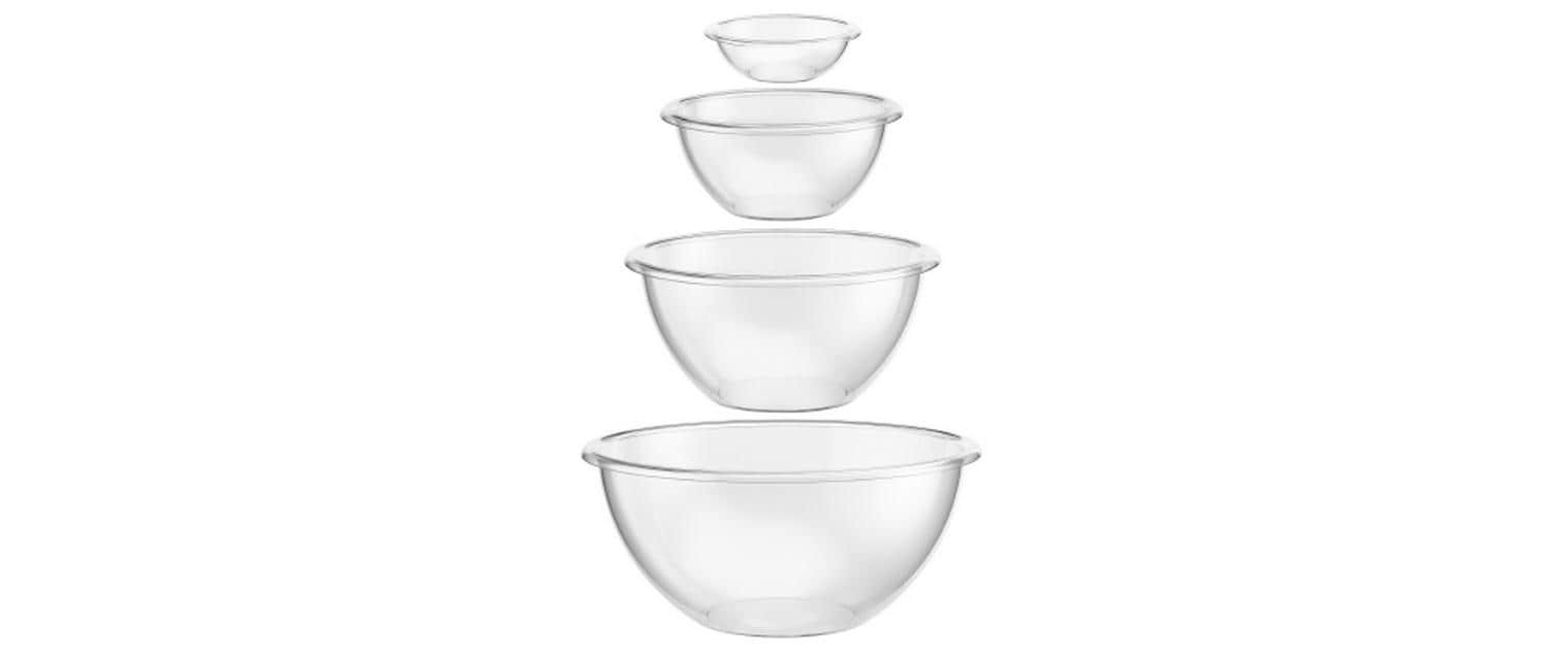 Image of Bodum Salatschüssel "Set Bistro 4-teilig 10 l" aus Kunststoff