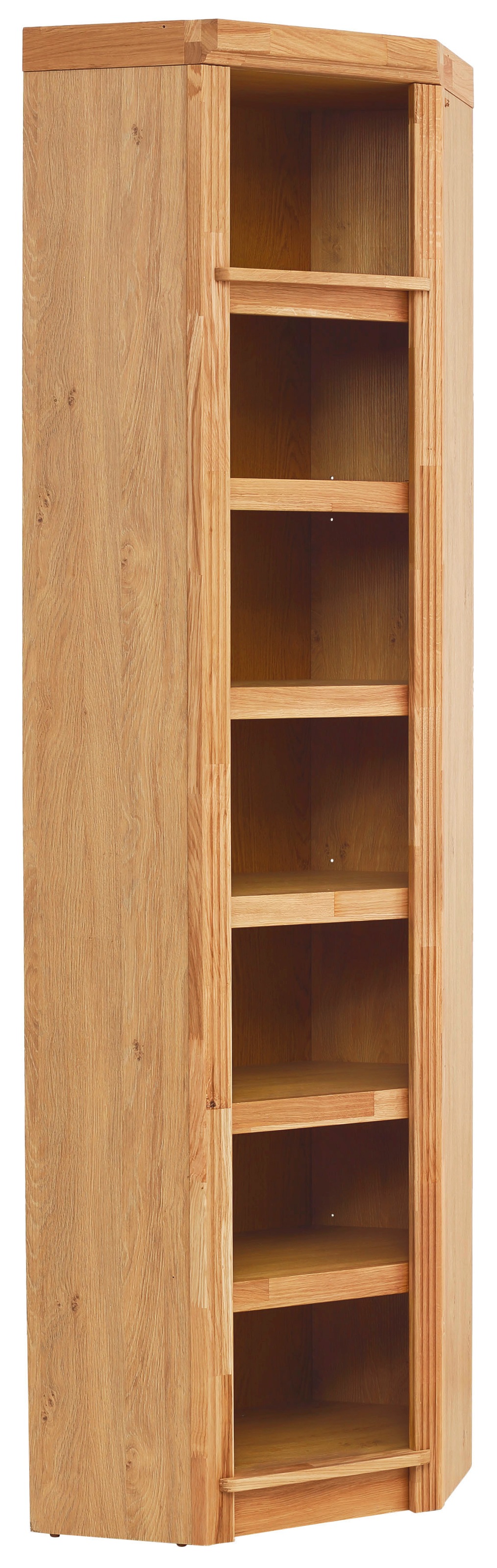 Image of GOODproduct Eckregal "Soeren mit Eiche-Elementen, Regal Höhe 220 cm, FSC-zertifiziert" passend für Regale Soeren mit einer Tiefe von 29 cm